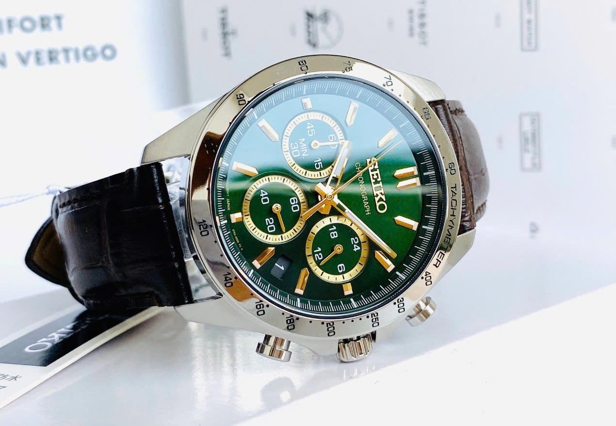 Ảnh 4 của (ĐỒNG HỒ NAM) Seiko Spirit Chronograph SBTR017 40.5mm