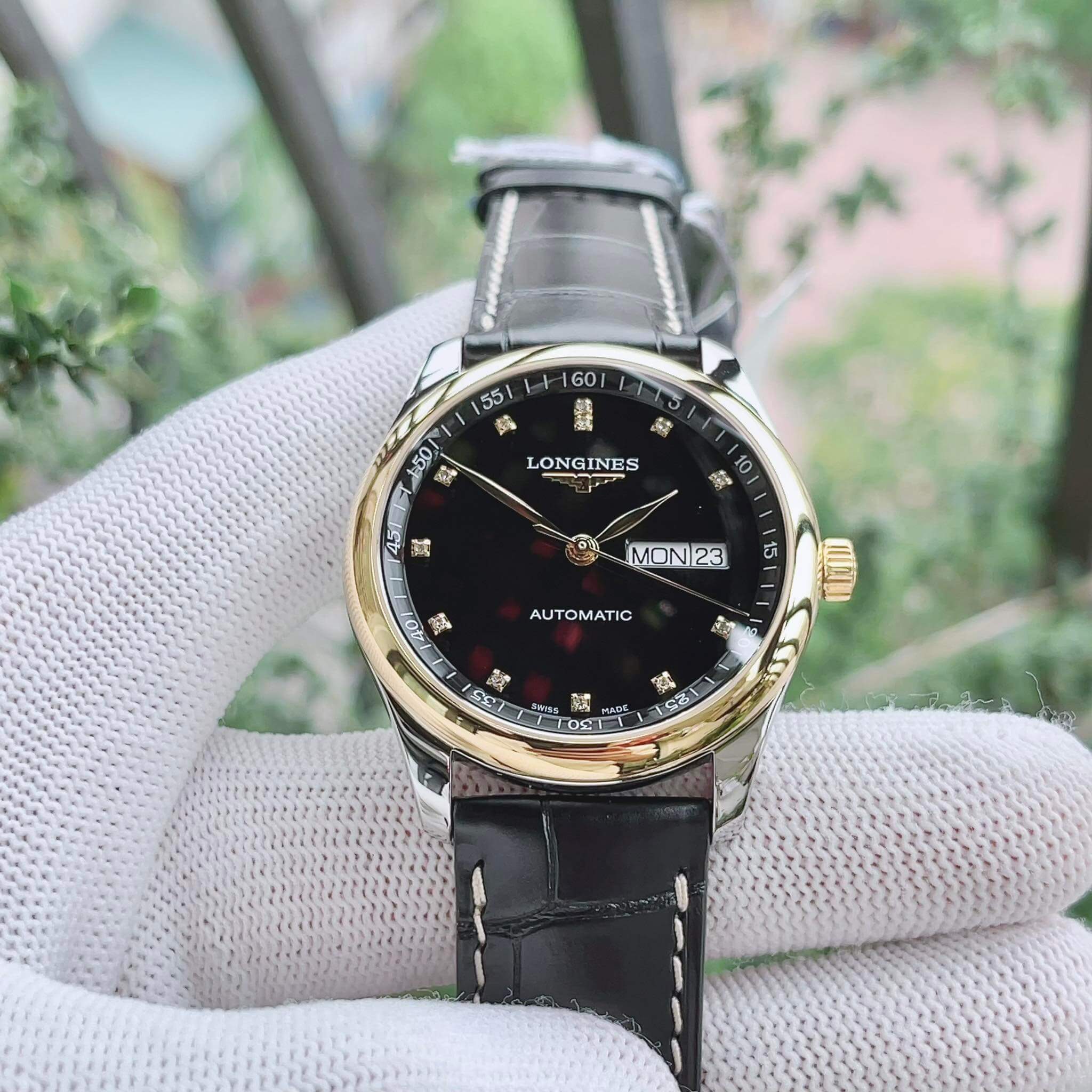 (ĐỒNG HỒ NAM) (New) Longines Master L2.755.5.57.2 Watch 38.5mm ( L27555572 ) 38.5mm