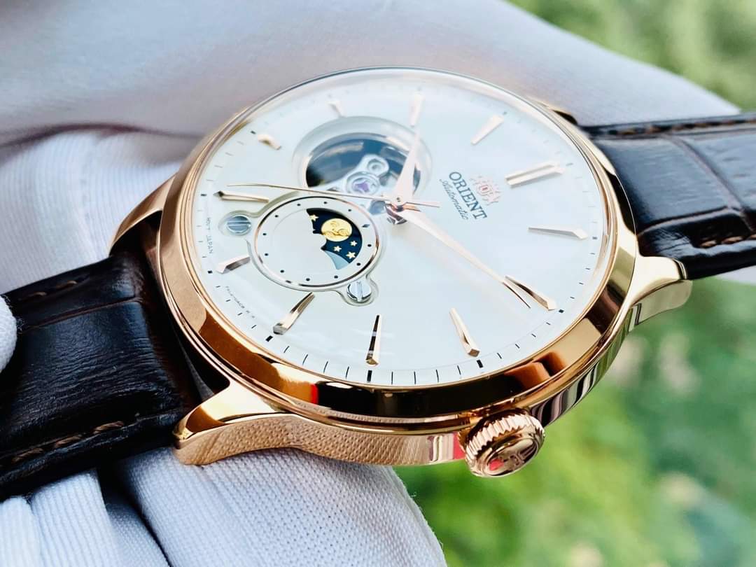 Ảnh 3 của (ĐỒNG HỒ NAM) Orient Sun And Moon Bambino RA-AS0102S10B ( RA-AS0102S00C ) 40.5mm