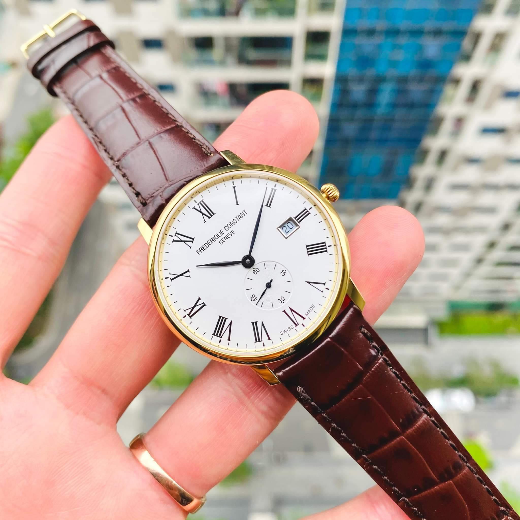 Ảnh 4 của (ĐỒNG HỒ NAM) (New) Frederique Constant FC-245WR5S5 (FC245WR5S5) (245WR5S5) SlimLine Watch 40mm