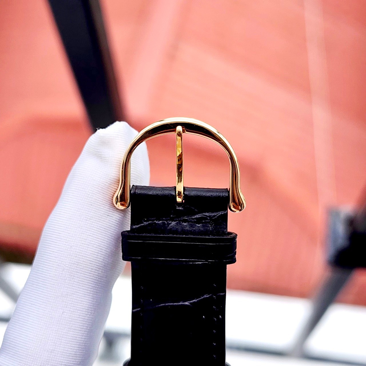 Ảnh 7 của [DEAL LƯỚT] (Đồng hồ nam) MAURICE LACROIX LESCLASSIQUE 18KT SOLID GOLD, NIỀNG KIM CƯƠNG LC6008-PG101-130 (USED) 40mm