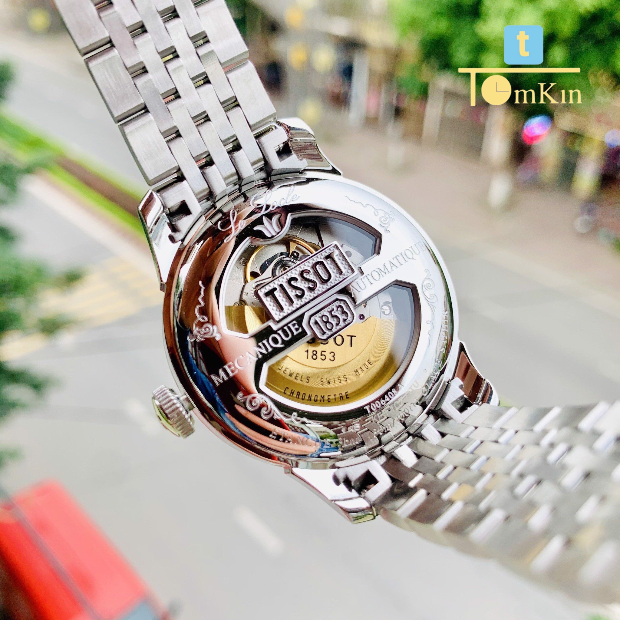 Ảnh 4 của TISSOT AUTOMATIC LE LOCLE CHRONOMETER T006.408.11.057.00 ( T0064081105700 )