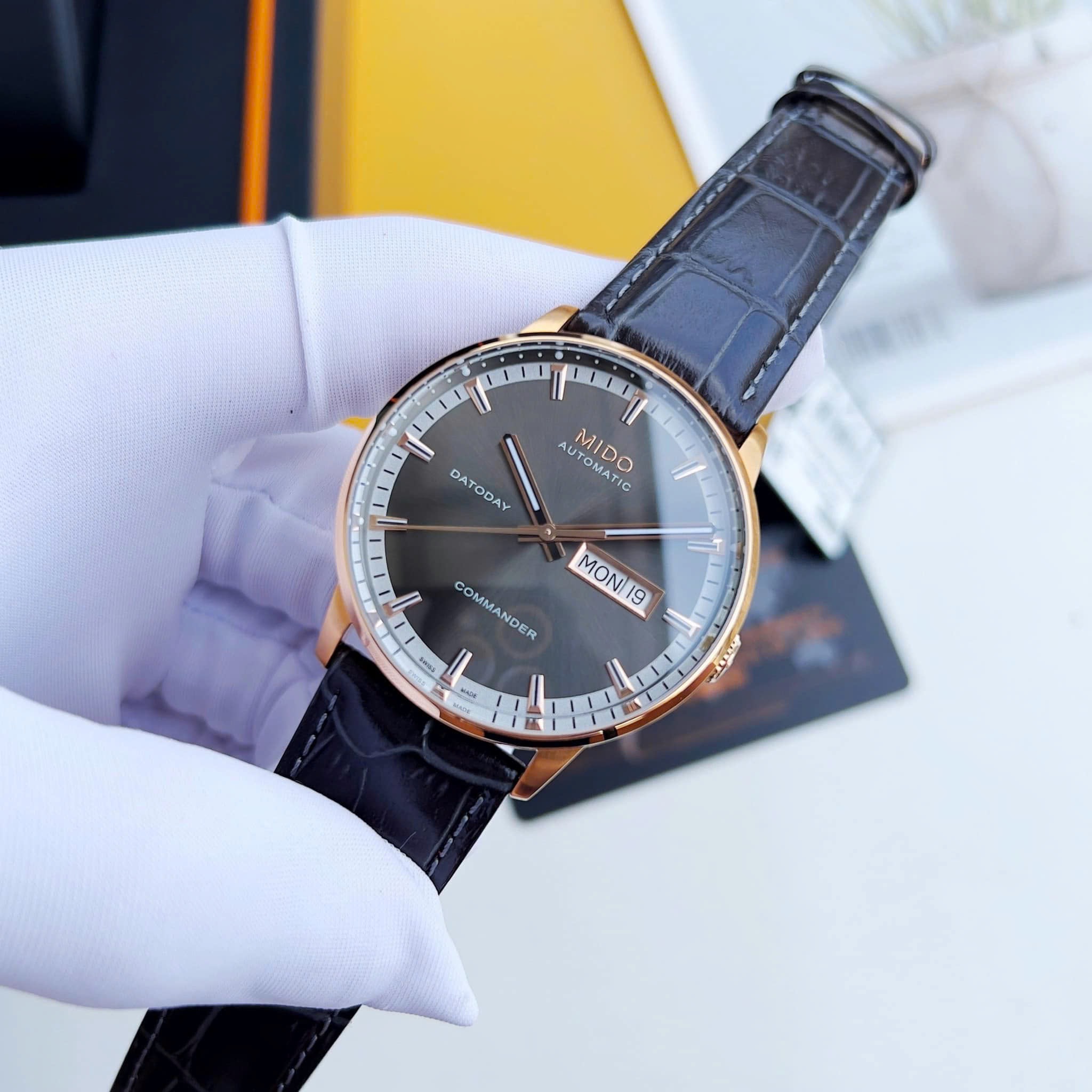 Ảnh 7 của (ĐỒNG HỒ NAM) Mido Commander II Automatic M016.430.36.061.80 ( M0164303606180 )
