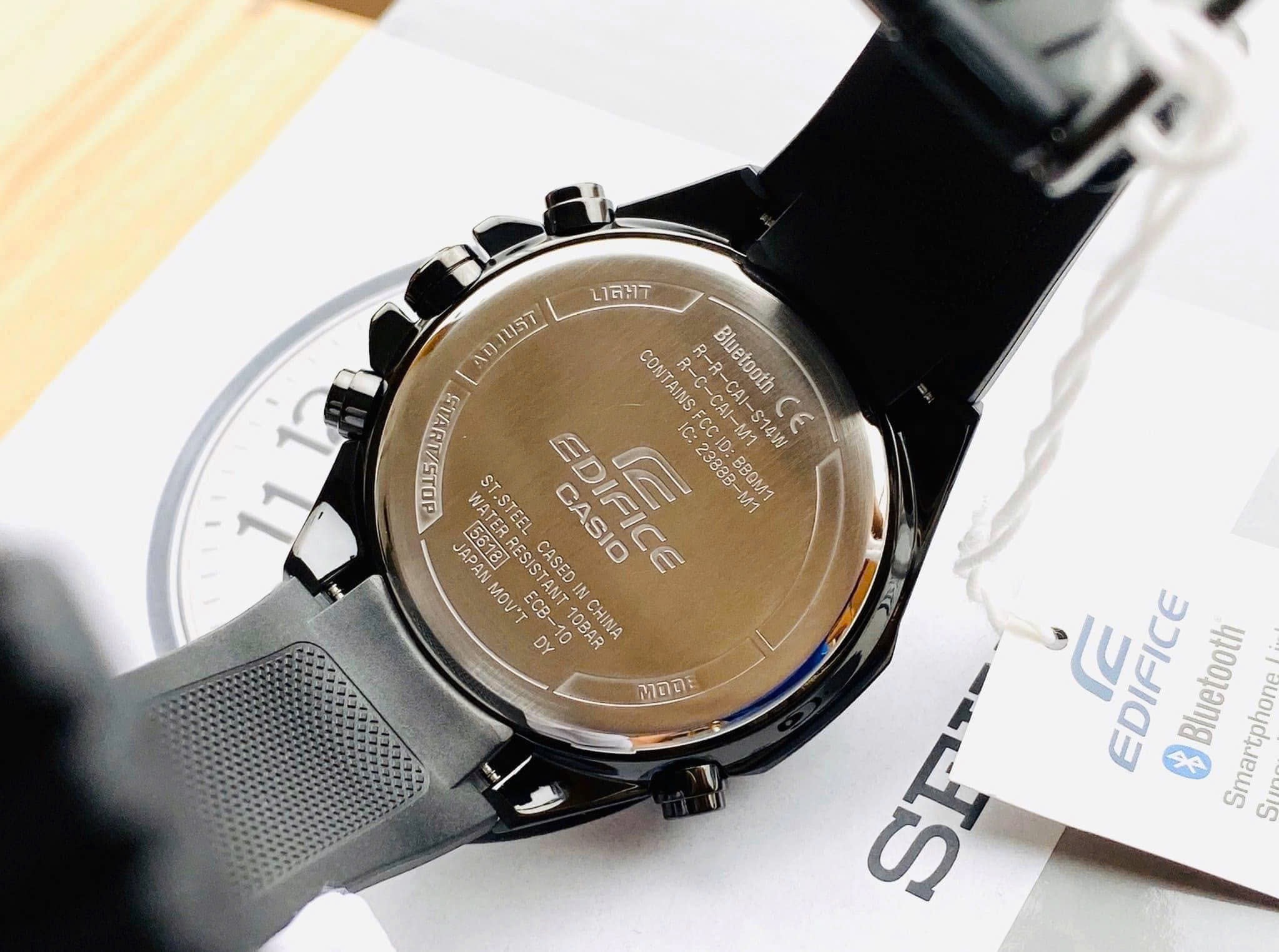 Ảnh 6 của (ĐỒNG HỒ NAM) Casio Edifice ECB-10PB-1ADF ( ECB10PB1ADF )