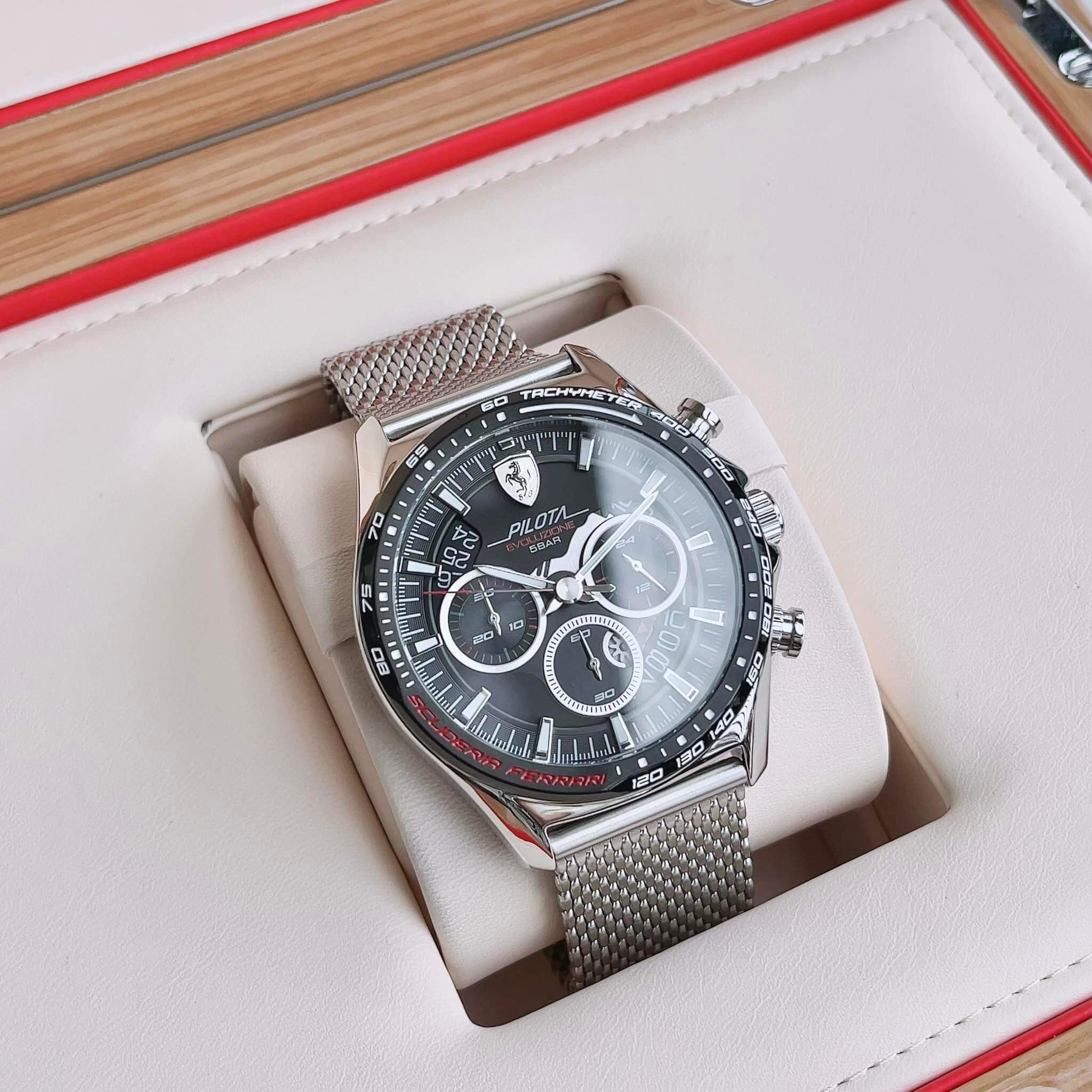 (ĐỒNG HỒ NAM) FERRARI SCUDERIA PILOTA EVO 0830826