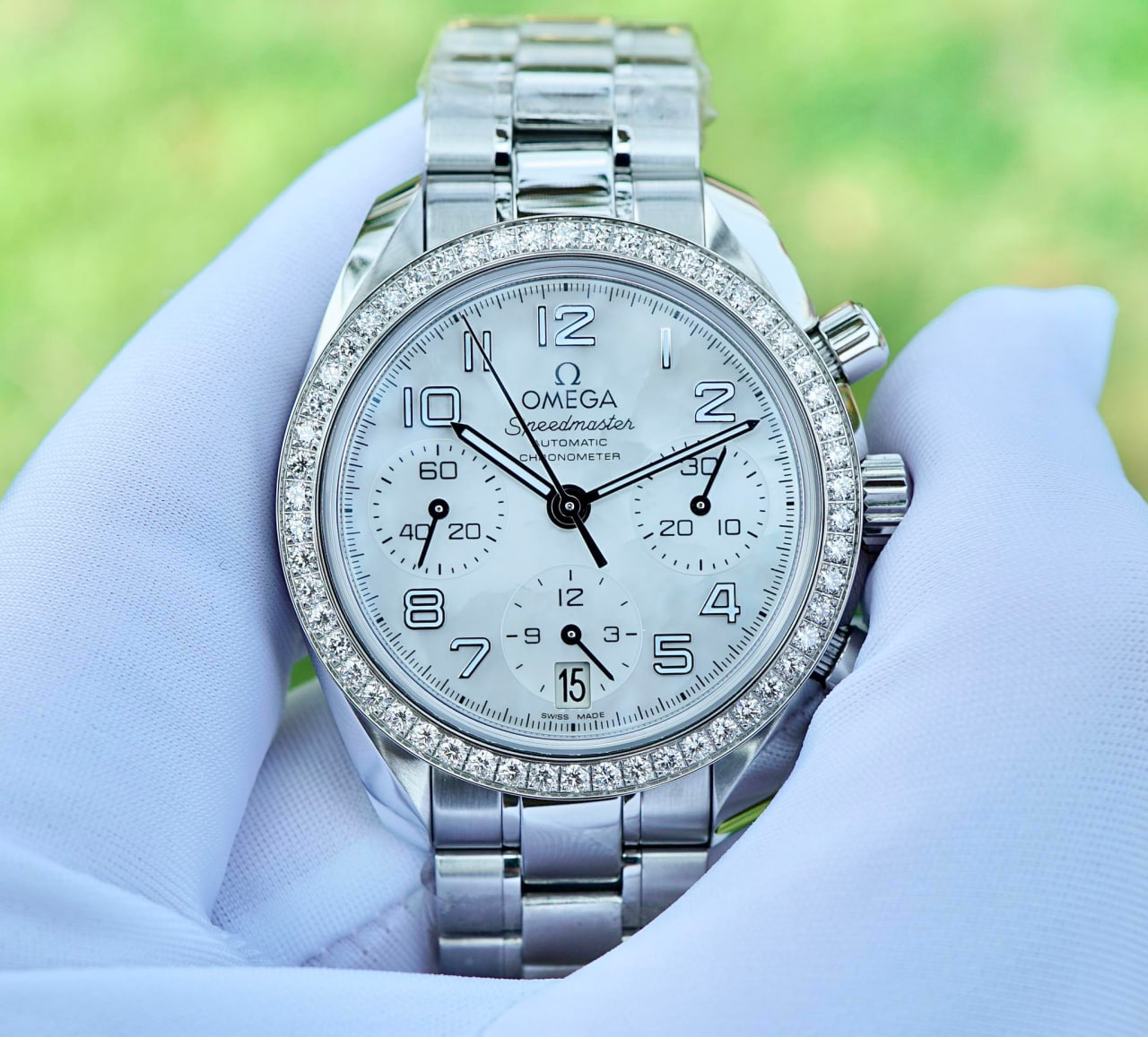 (ĐỒNG HỒ NAM) (NEW) Omega Speedmaster 324.15.38.40.05.001 32415384005001 Chronograph 38mm