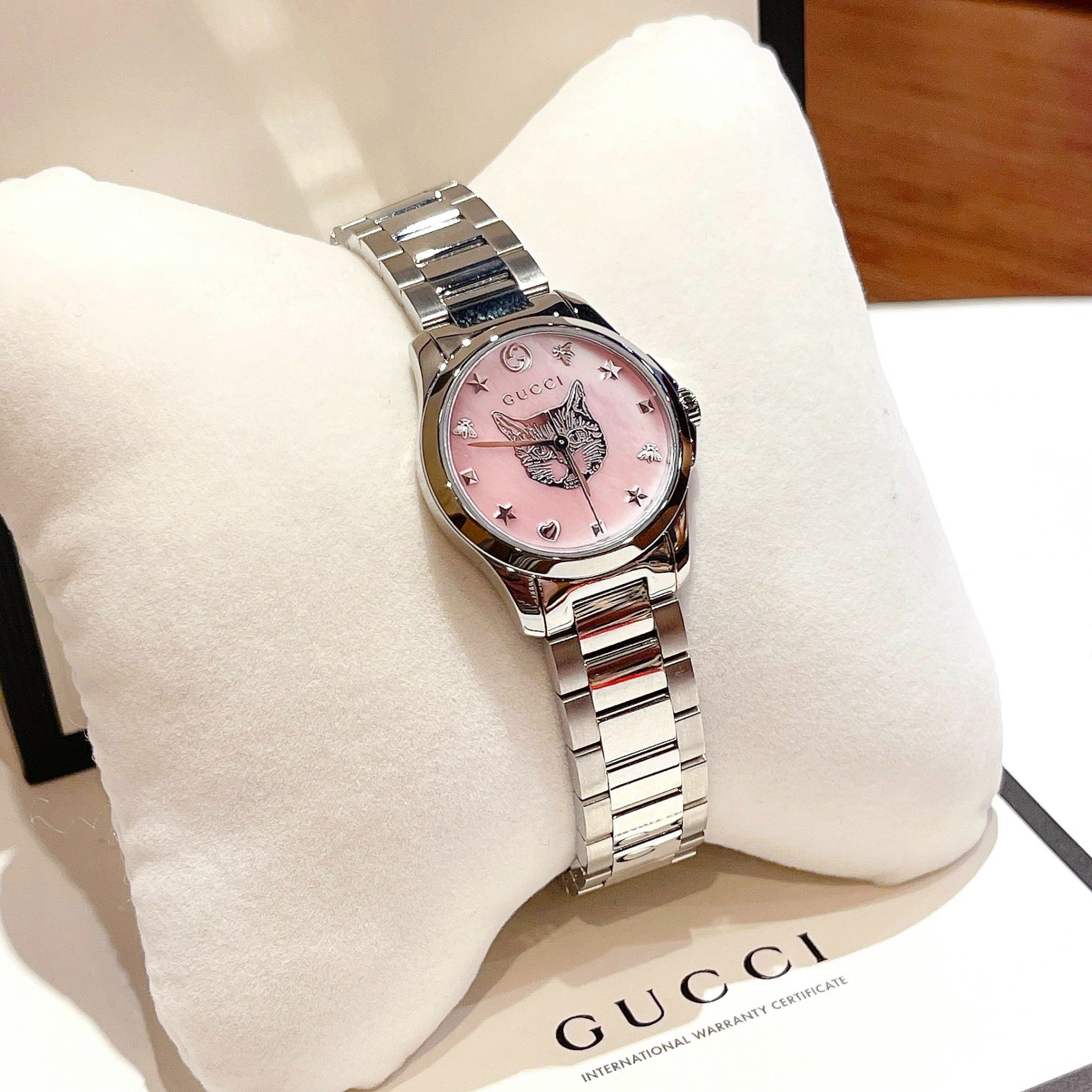 Ảnh 3 của (ĐỒNG HỒ NỮ) Gucci YA1265013 G-Timeless Swiss Watch 27mm