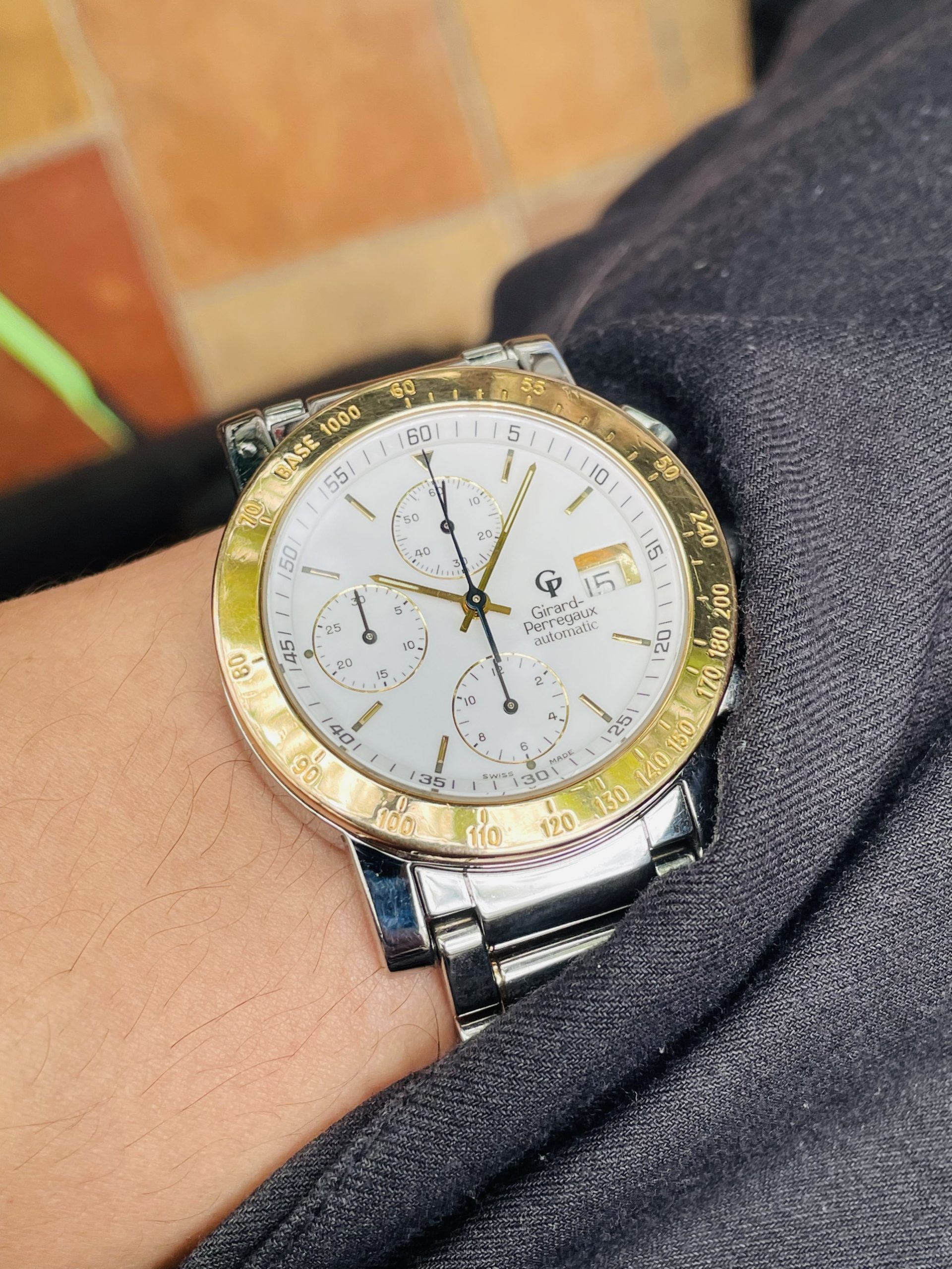 (HÀNG LƯỚT) ĐỒNG HỒ NAM Girard Perregaux GP 7000 GBM Chronograph Ref.7000 70017.3.56.7497 TO55527
