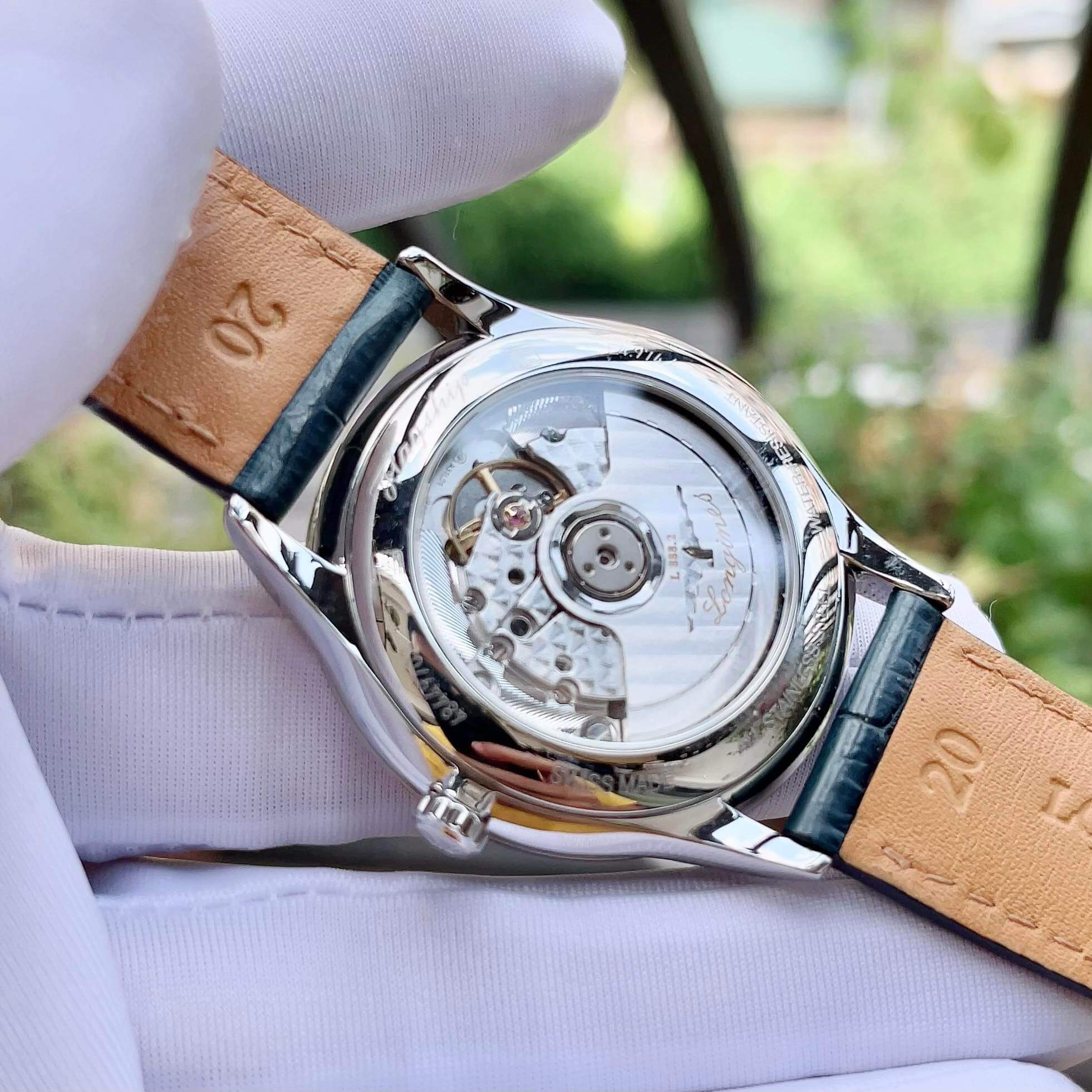 Ảnh 3 của ĐỒNG HỒ NAM (New) Longines Flagship Automatic Blue L4.974.4.92.2 L49744922 38.5MM