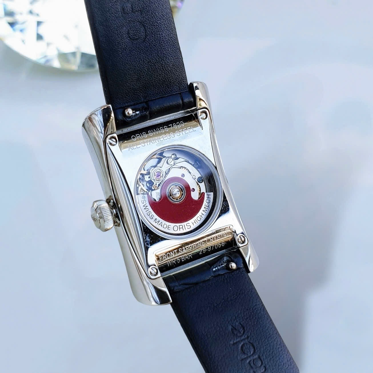 Ảnh 6 của (ĐỒNG HỒ NỮ) ORIS CULTURE MILES RECTANGULAR 561-7620-4064LS