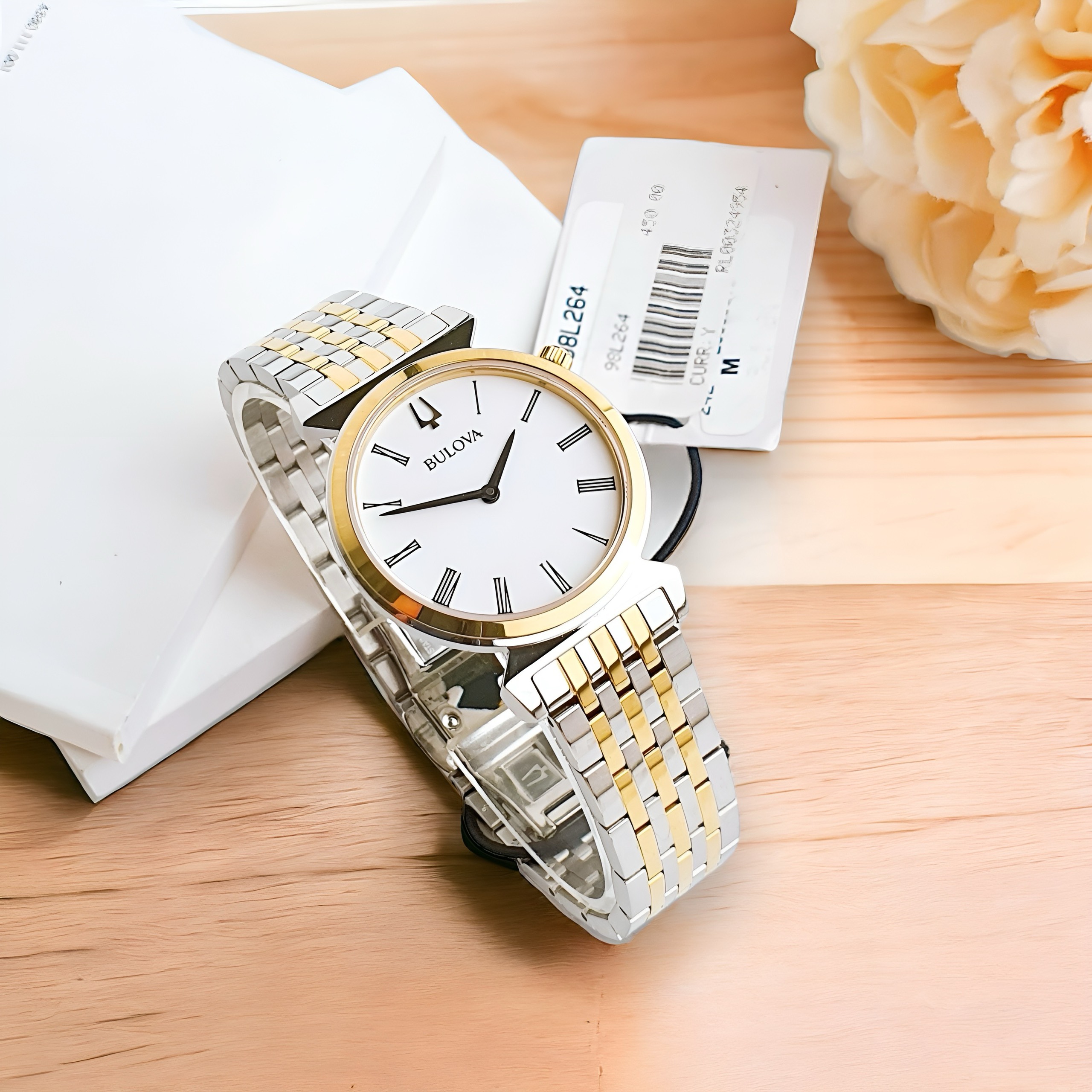 (ĐỒNG HỒ NỮ) Bulova 98L264 Classic Regatta Watch 30mm