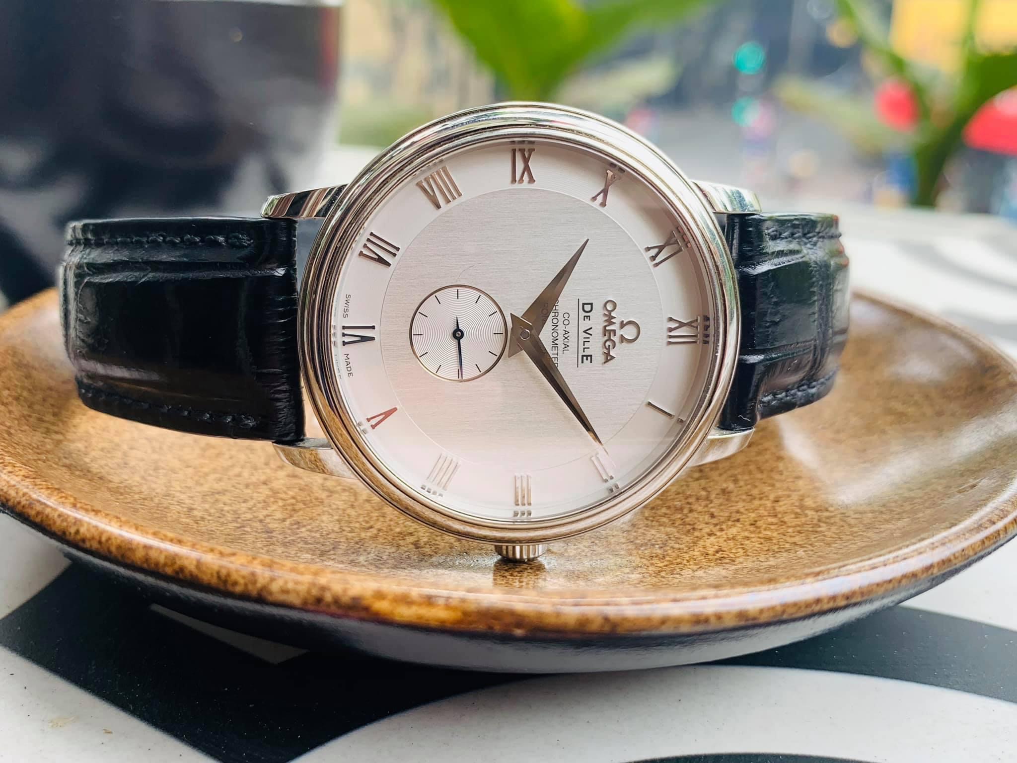 [DEAL LƯỚT] Omega De Ville 48133001 Prestige Co-Axial Small Seconds 39 mm