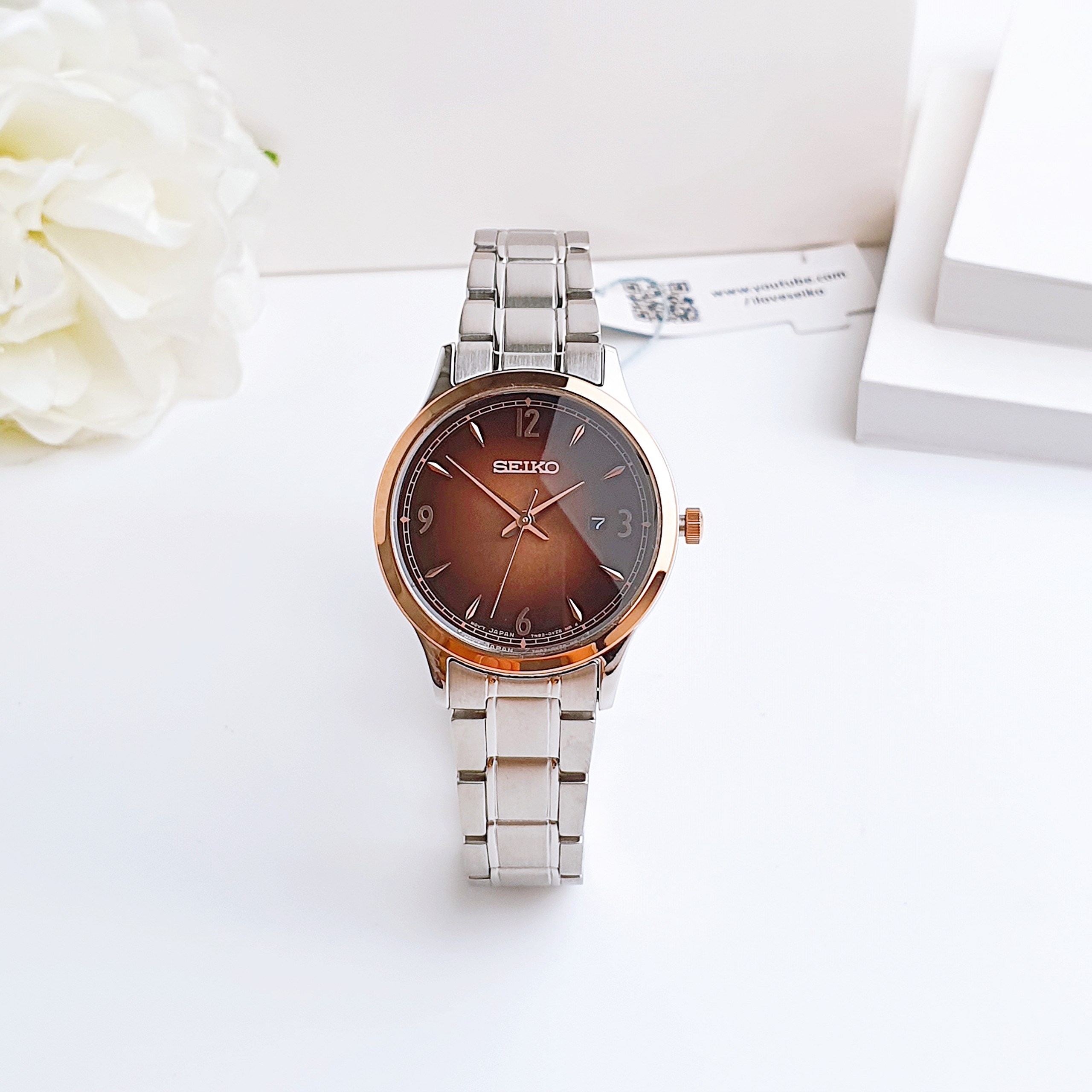 (ĐỒNG HỒ NỮ ) SEIKO ESSENTIALS SXDH02 28mm