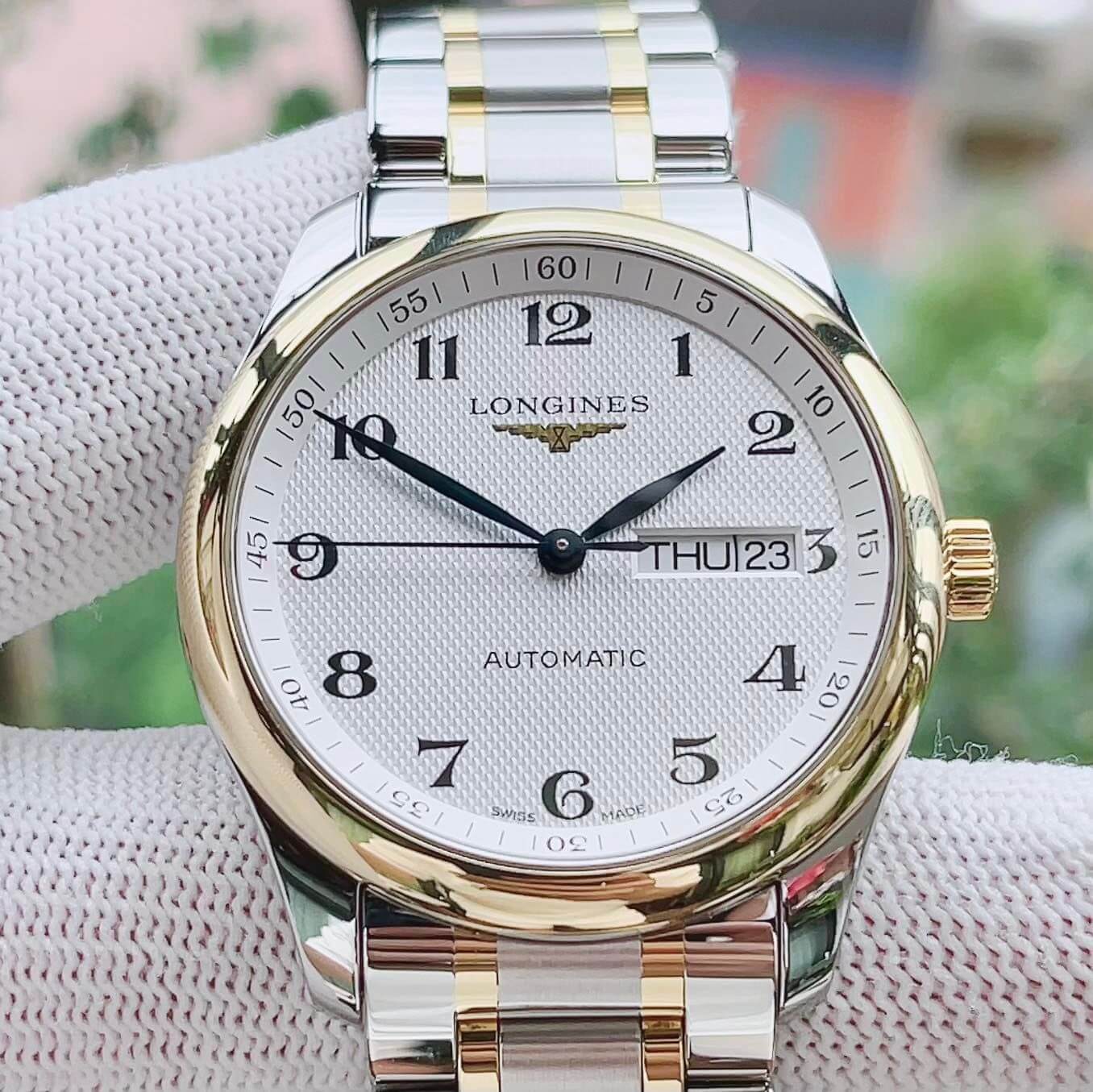(ĐỒNG HỒ NAM) (New) Longines Master Collection Demigold - L2.755.5.78.7 ( L27555787 ) 38.5mm