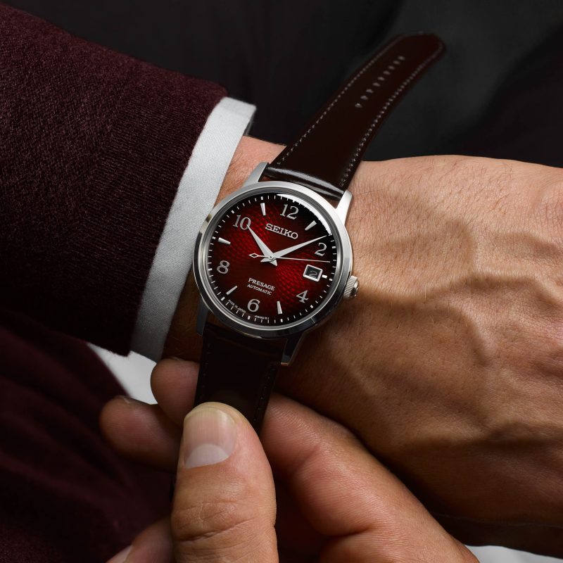 Ảnh 8 của (ĐỒNG HỒ NAM) (New) Seiko Presage Cocktail Time Nigroni SRPE41J1 ( SRPE41 )  38.5mm