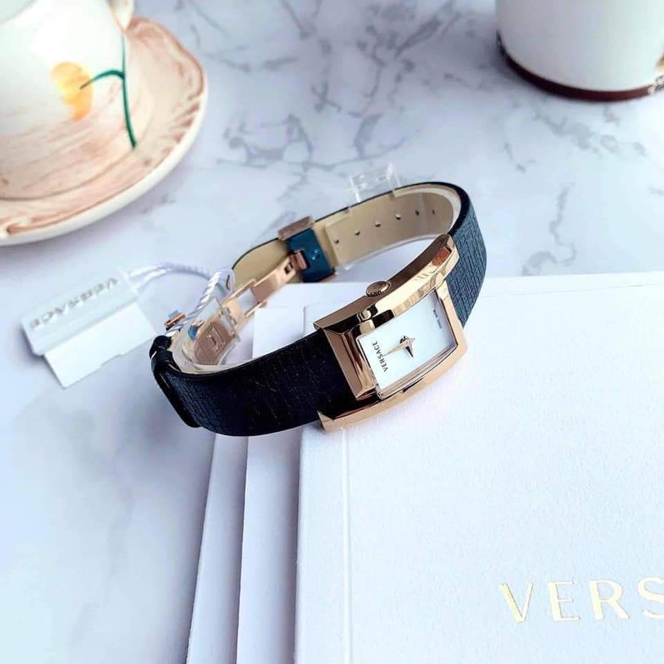 Ảnh 3 của (ĐỒNG HỒ NỮ) Versace Greca VELU00419 Icon Black Watch 39x21mm (~34mm tròn)