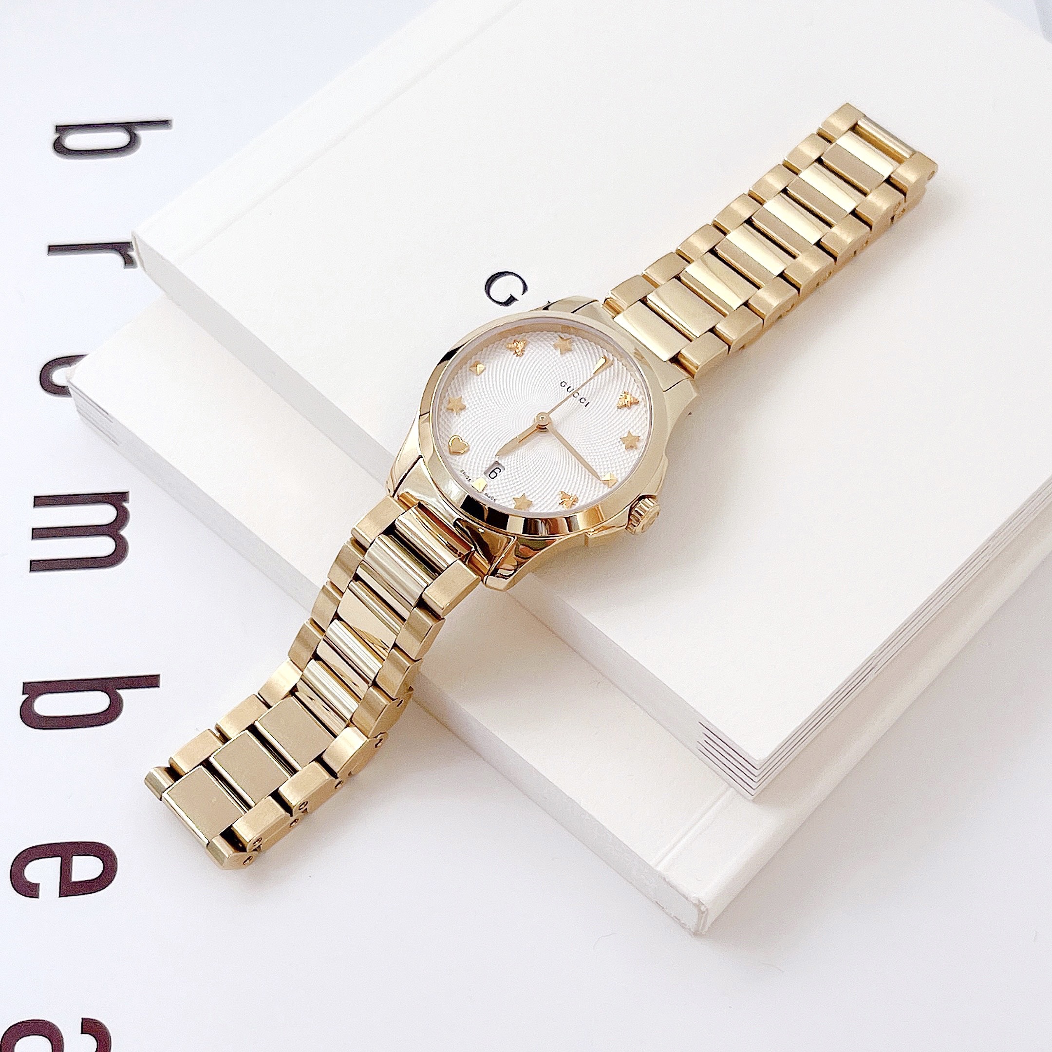 Ảnh 4 của (ĐỒNG HỒ NỮ) Gucci G Timeless YA126576 28mm