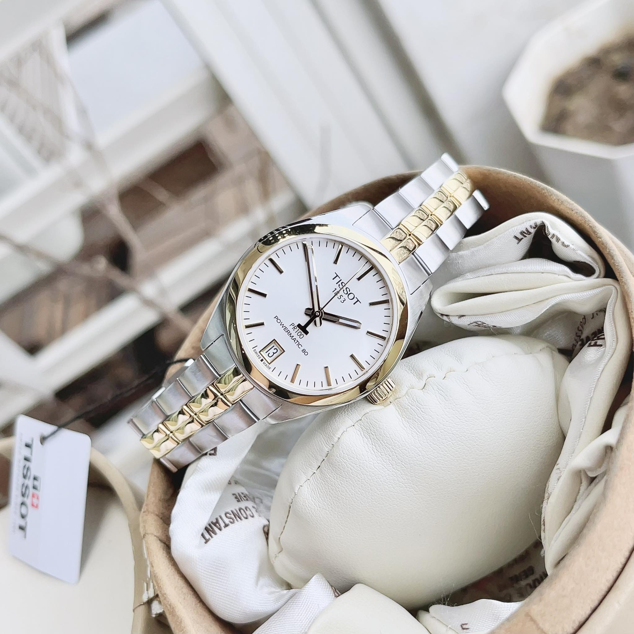 Ảnh 2 của (ĐỒNG HỒ NỮ) Tissot Automatic PR100 T101.207.22.031.00 ( T1012072203100 ) 33mm