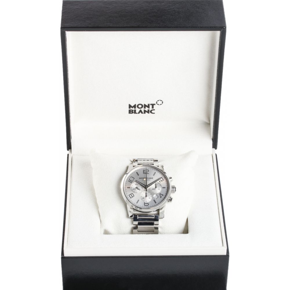 Ảnh 4 của [Deal Lướt] Montblanc Timewalker Stainless Steel Mens Watch 43mm