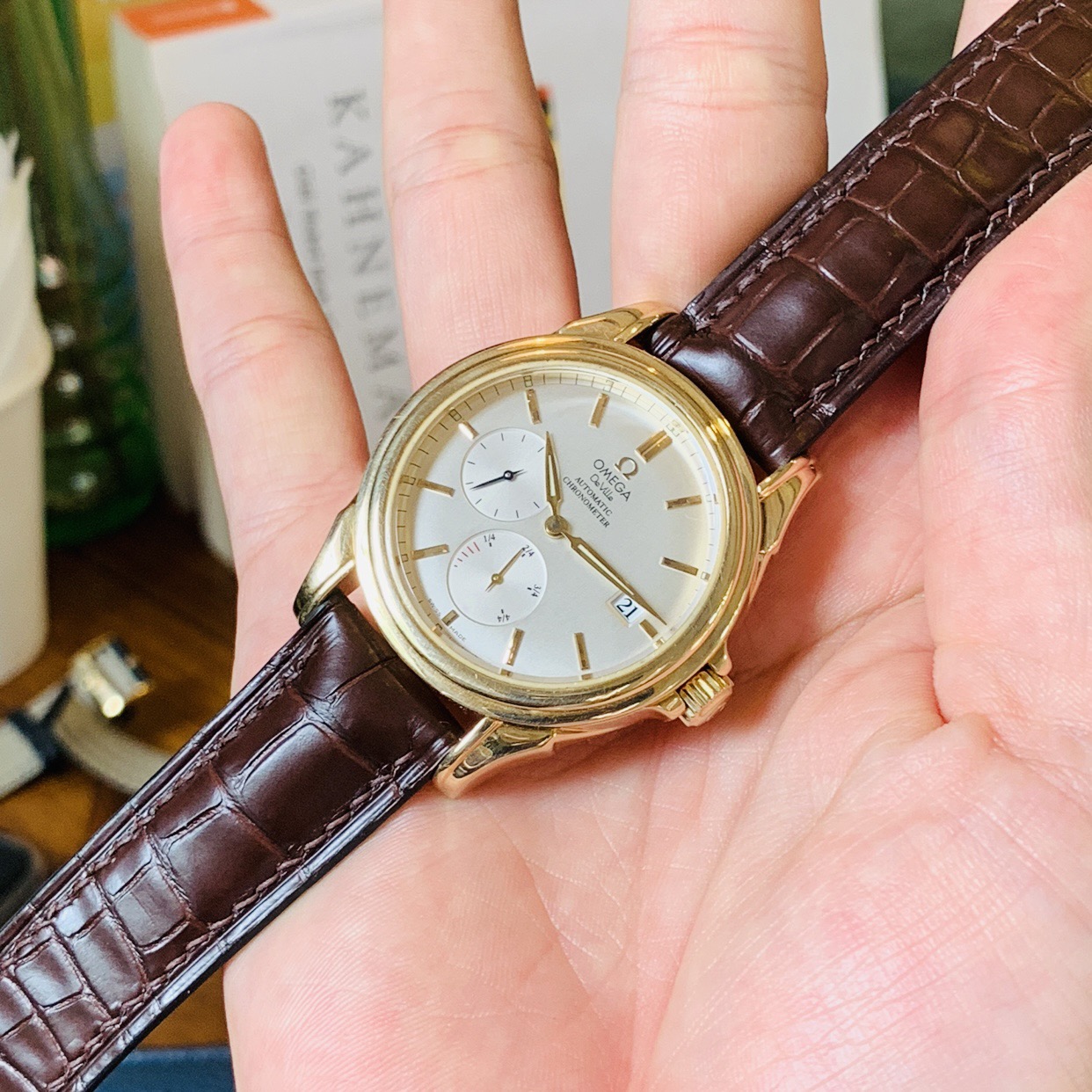 Ảnh 6 của Omega Kim Xăng vàng khối 18k - Deal lướt 95%