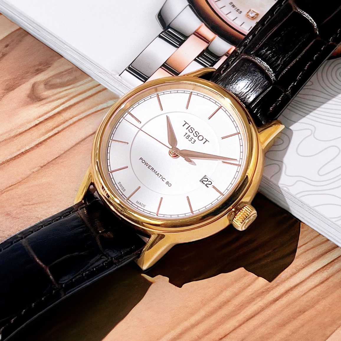 Ảnh 4 của (ĐỒNG HỒ NAM) (New) Tissot Carson Automatic T085.407.36.011.00 (T0854073601100) 40mm