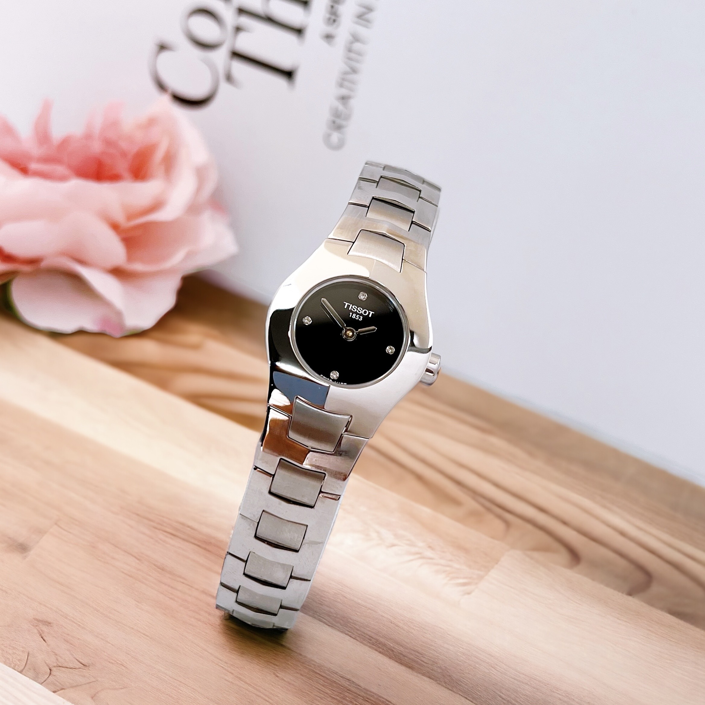 Ảnh 2 của (ĐỒNG HỒ NỮ) Tissot Women T-Trend Quartz Watch T64.1.285.55 (T64128555)