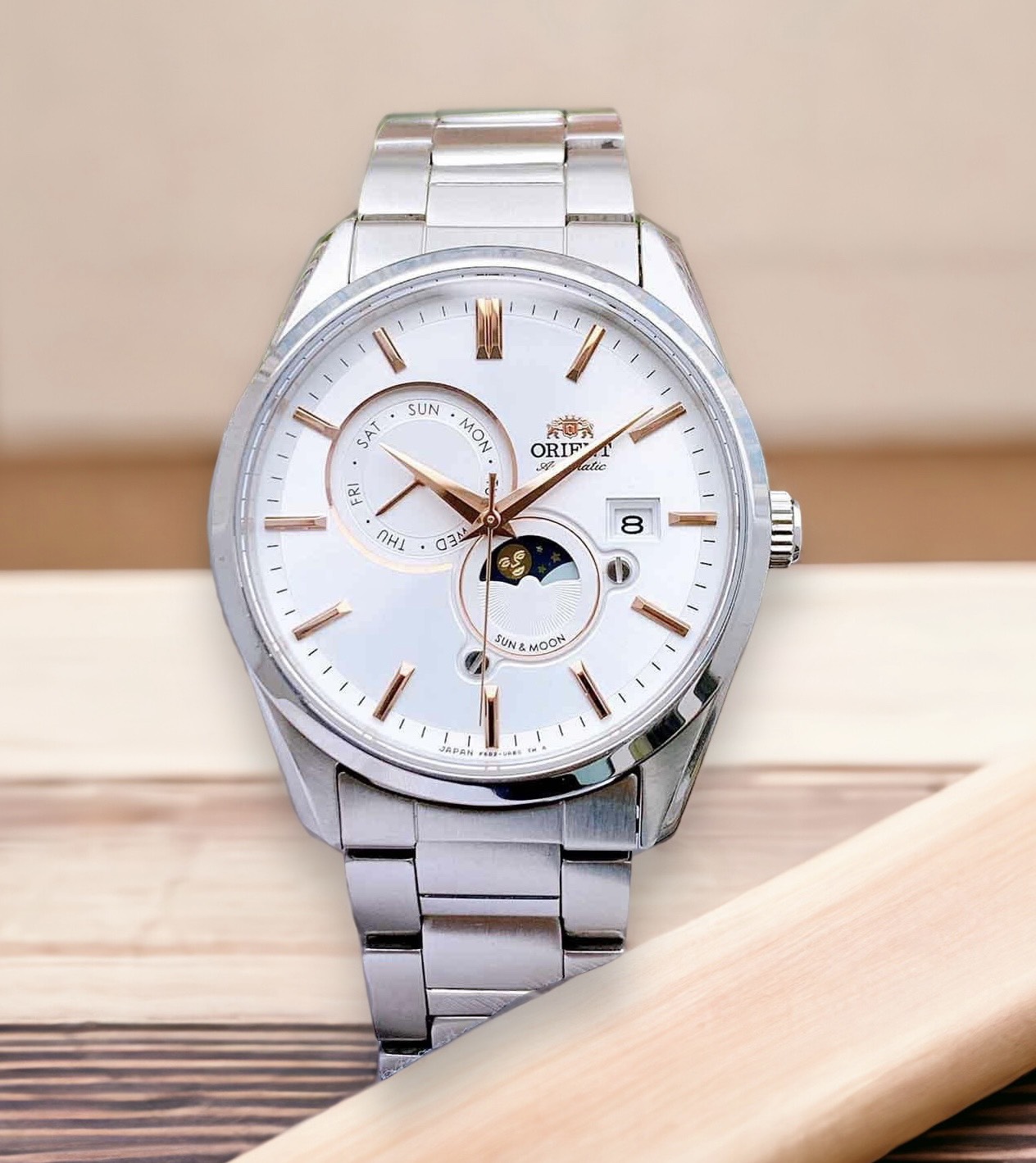 (ĐỒNG HỒ NAM) Orient Sun And Moon Gen 5 RA-AK0306S10B ( RA-AK0306S00C ) ( RN-AK0301S ) 41.5mm