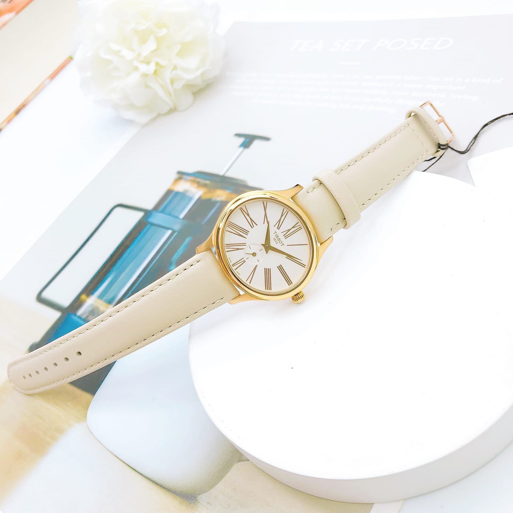 ĐỒNG HỒ NỮ Tissot Women T1033103601300 Bella Ora 31.4mm Quartz Watch