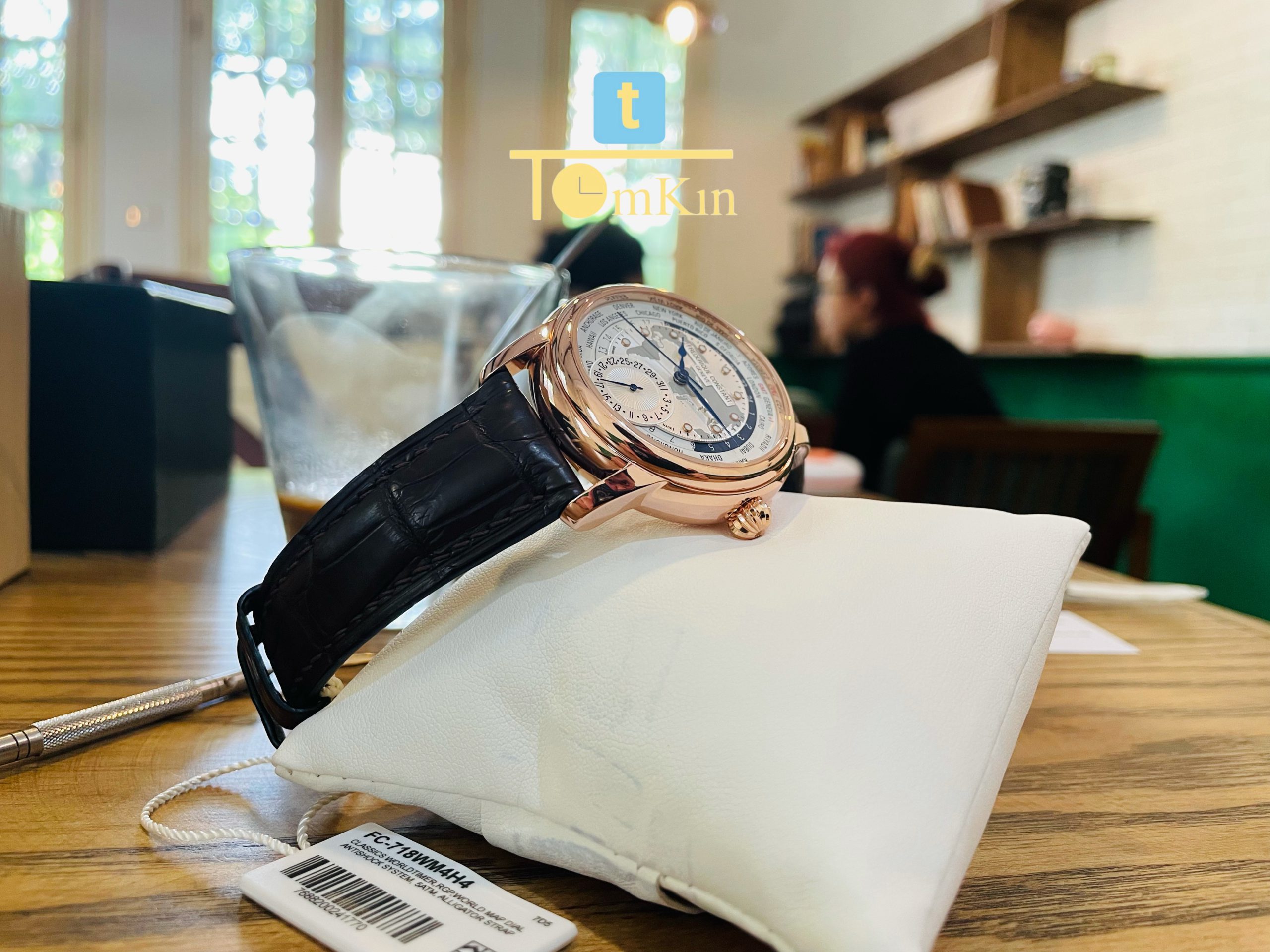 Ảnh 5 của [DEAL LƯỚT] Frederique Constant Worldtimer FC-718WM4H4 siêu hiếm