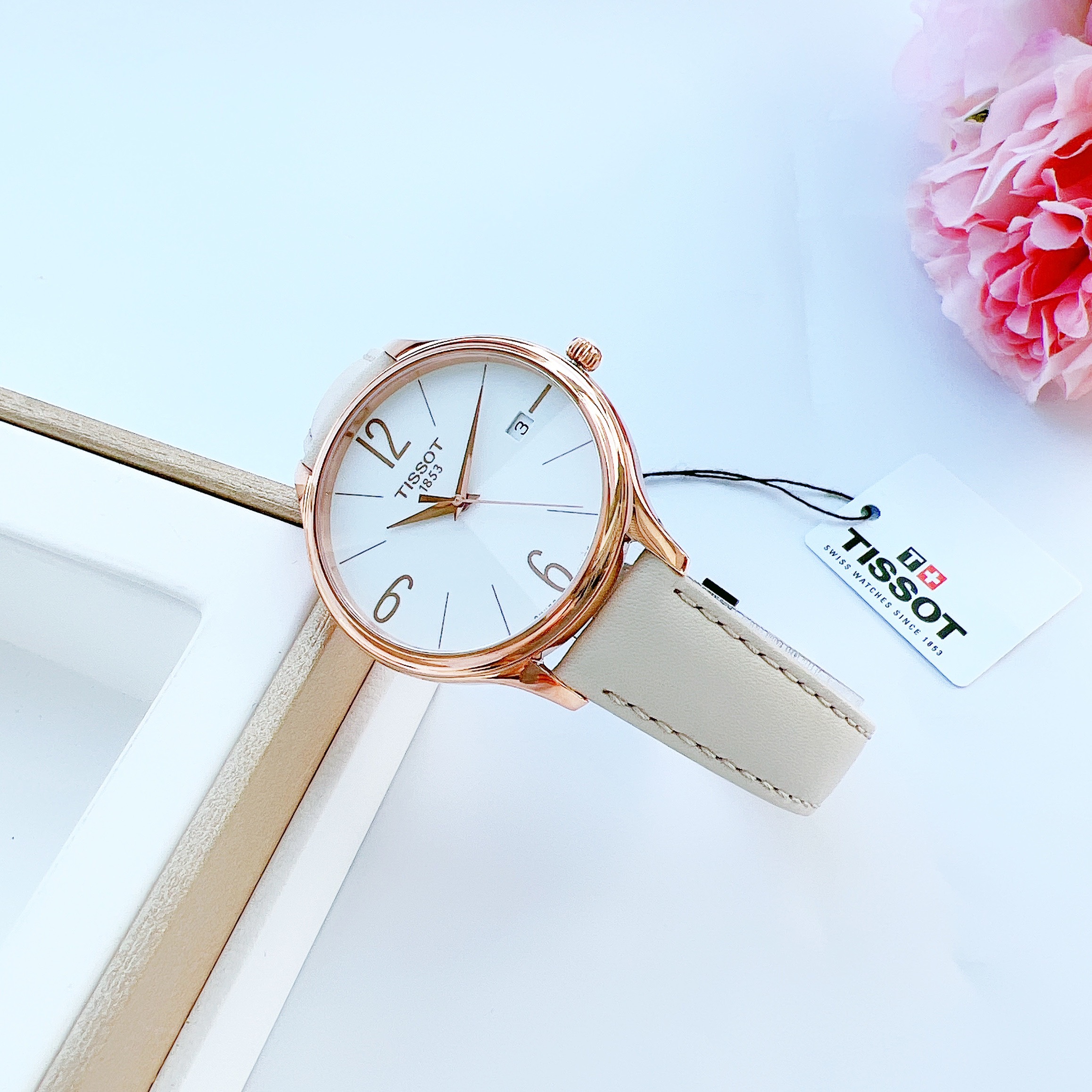 Ảnh 4 của (ĐỒNG HỒ NỮ) Tissot Bella Ora T103.210.36.017.00 (T1032103601700) 38mm