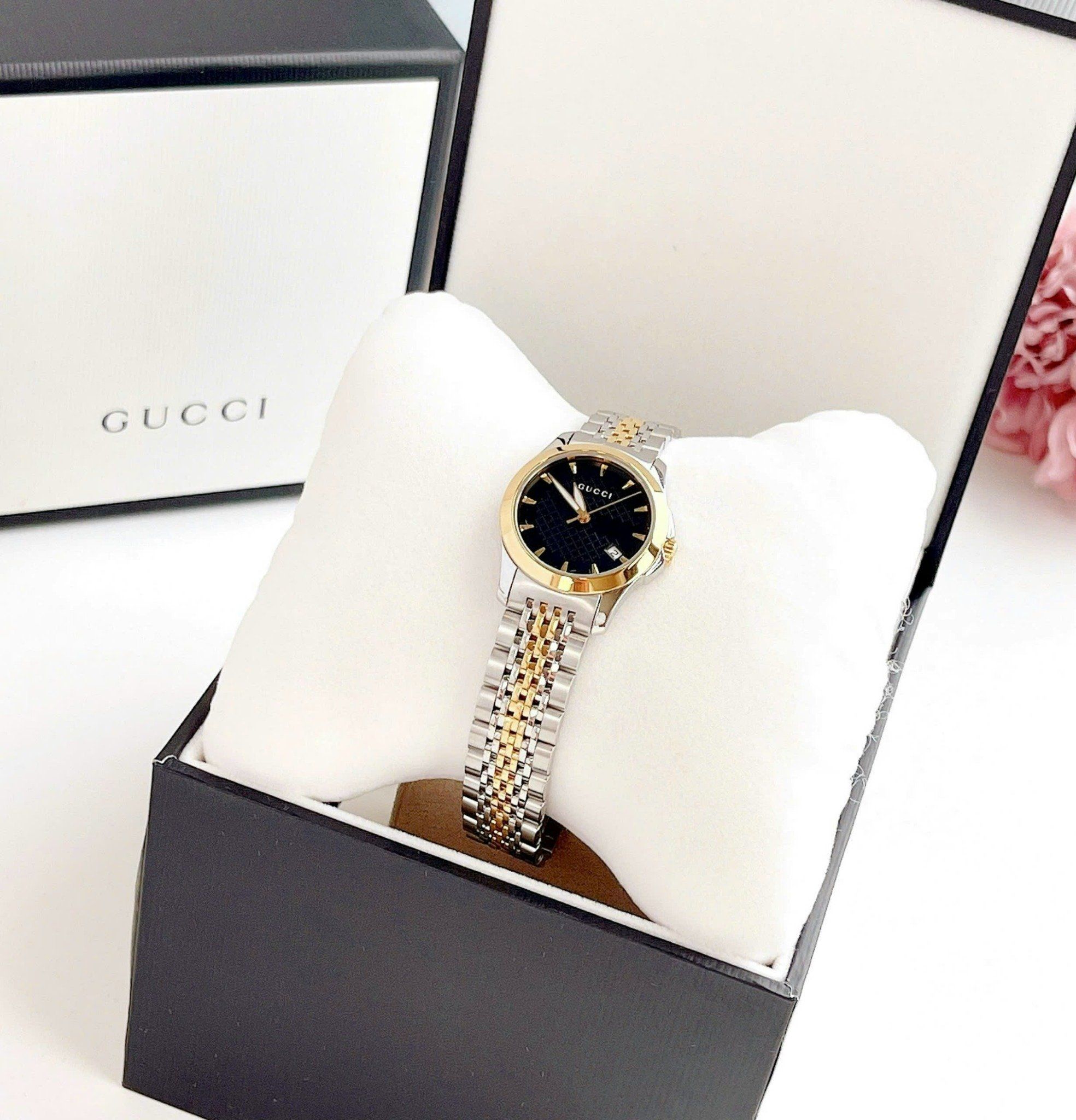 Ảnh 2 của (ĐỒNG HỒ NỮ) Gucci G-Timeless Women's Watch 27mm YA1265027