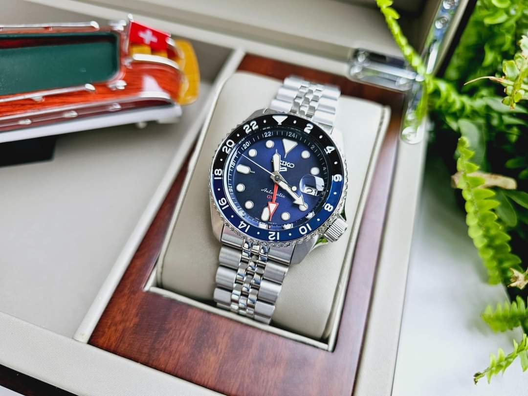 (ĐỒNG HỒ NAM) Seiko 5 Automatic GMT Watch SSK003K1 ( SSK003 ) 42.5mm