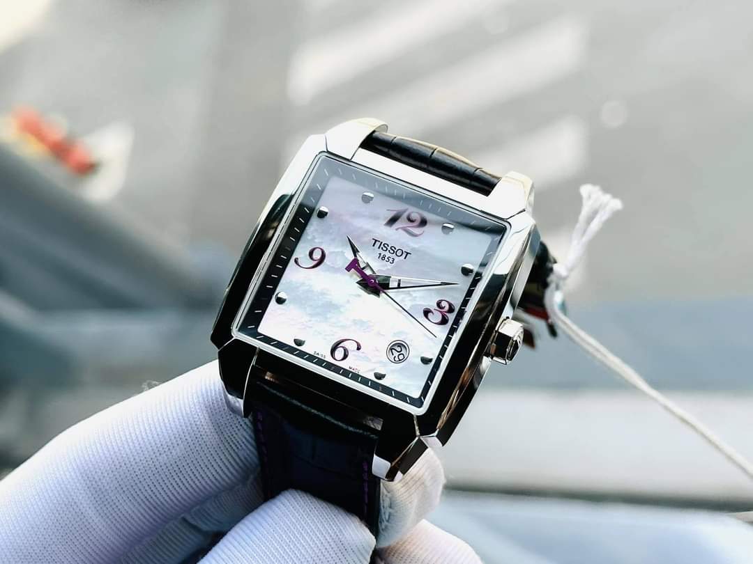 Ảnh 5 của (ĐỒNG HỒ NỮ) TISSOT QUADRATO T005.510.16.117.00 QUARTZ MOP SAPPHIRE