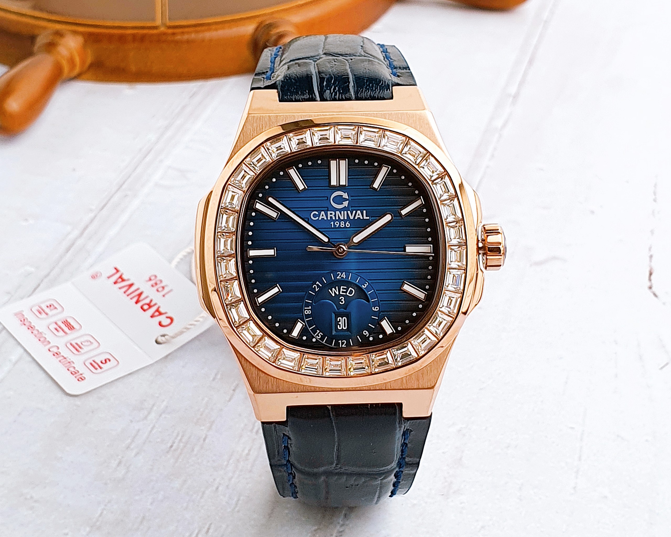 (ĐỒNG HỒ NAM) (New) Carnival Nautilus C.G.8110.102.425 40mm