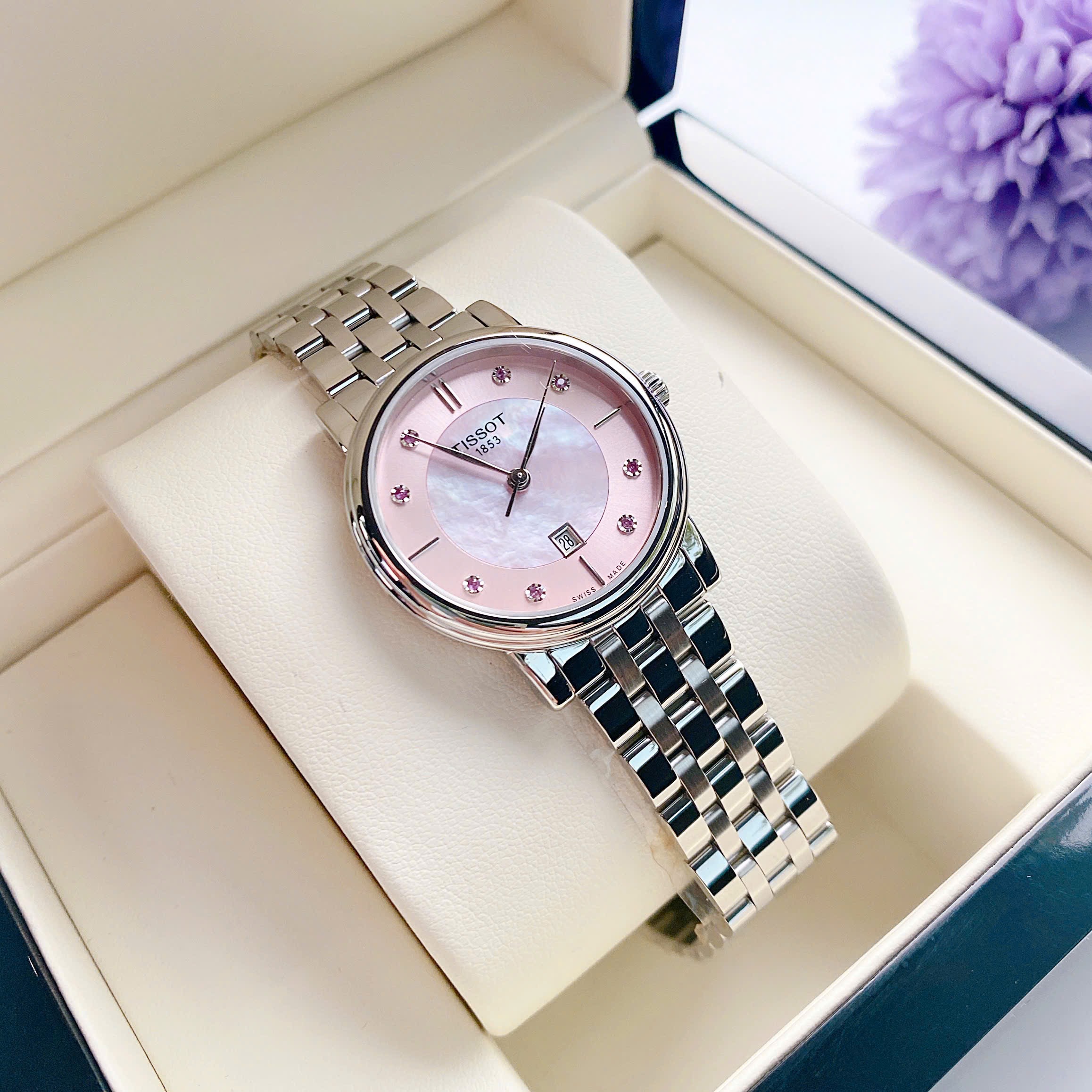 Ảnh 5 của (ĐỒNG HỒ NỮ) TISSOT CARSON PREMIUM LADY T122.210.11.159.00 ( T1222101115900 )