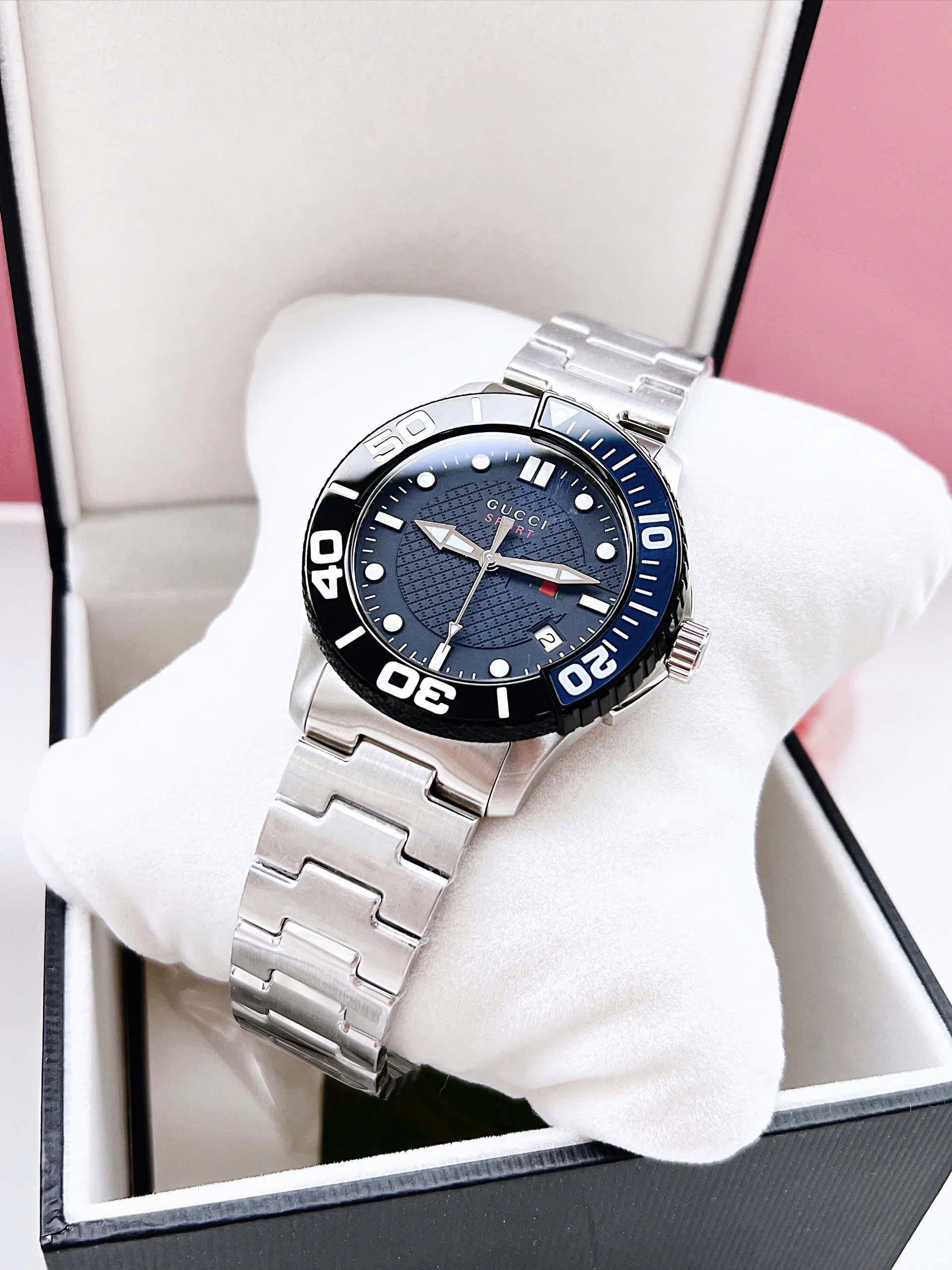 (ĐỒNG HỒ NAM) Gucci 126 XL Bracelet Watch YA126282