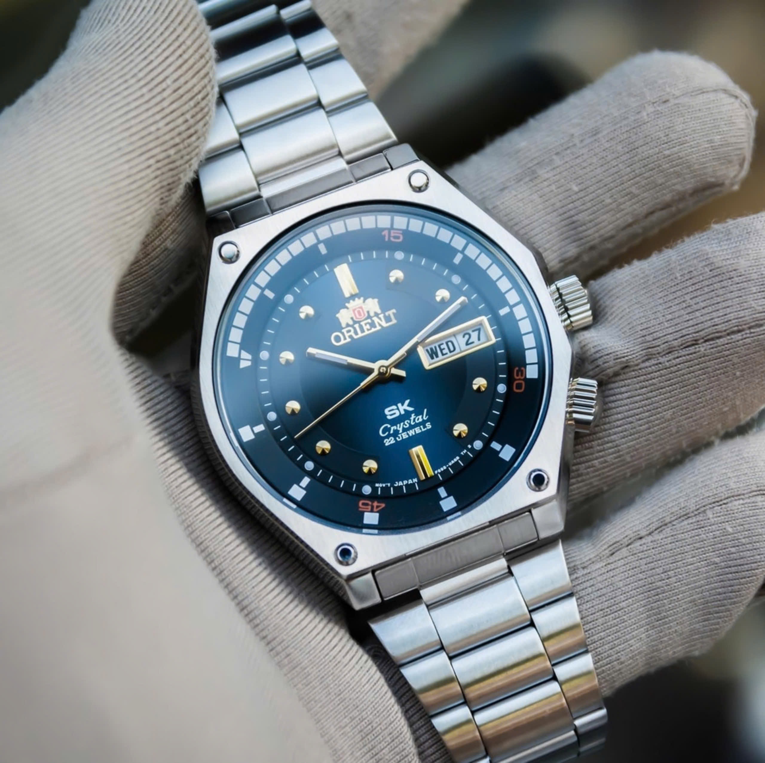 Ảnh 3 của (ĐỒNG HỒ NAM) Orient Automatic SK Diver Retro RA-AA0B03L19B ( RN-AA0B03L ) 41.7mm