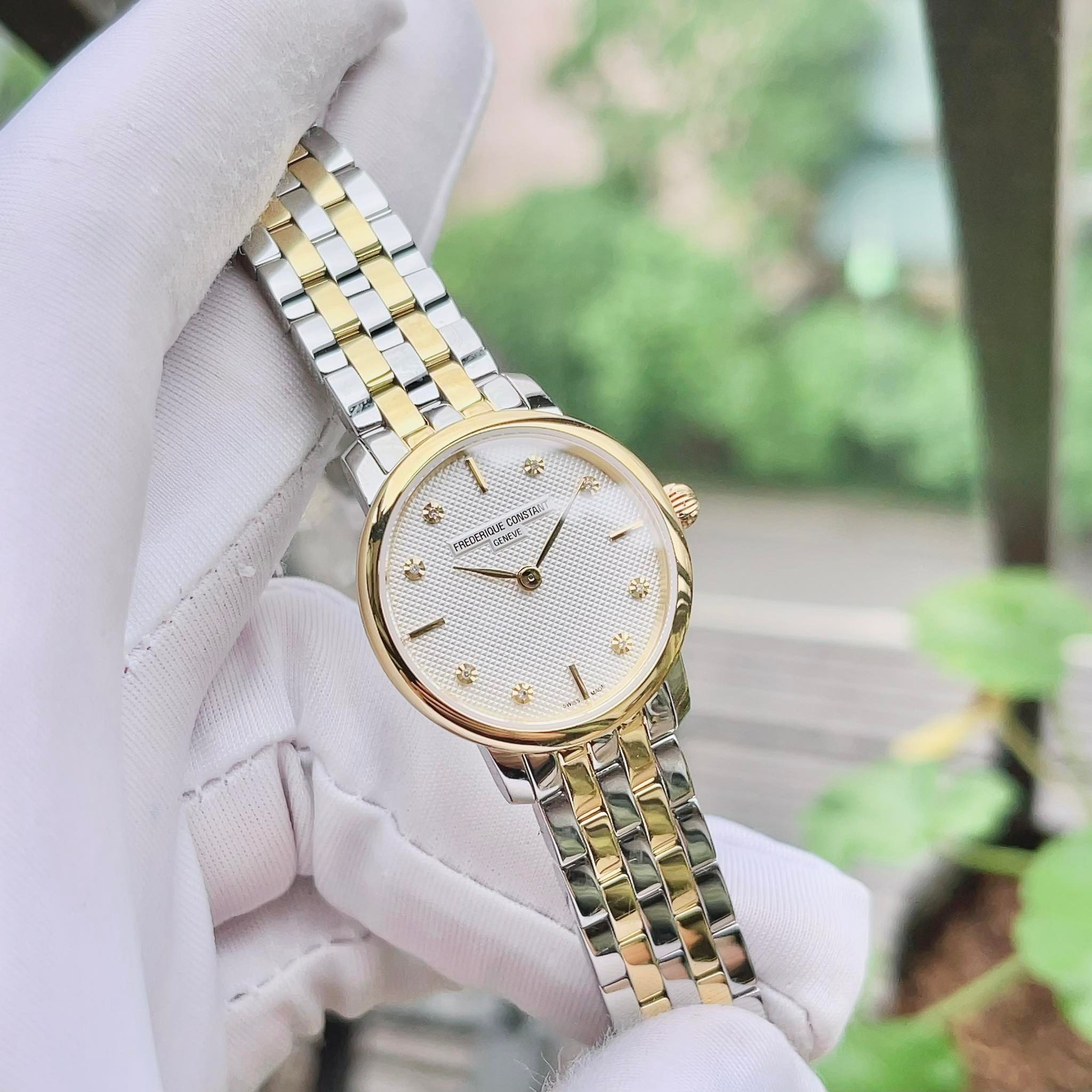 (ĐỒNG HỒ NỮ) Frederique Constant Quartz FC-200STDS3B ( 200STDS3B ) ( 200STDS3B ) 25mm