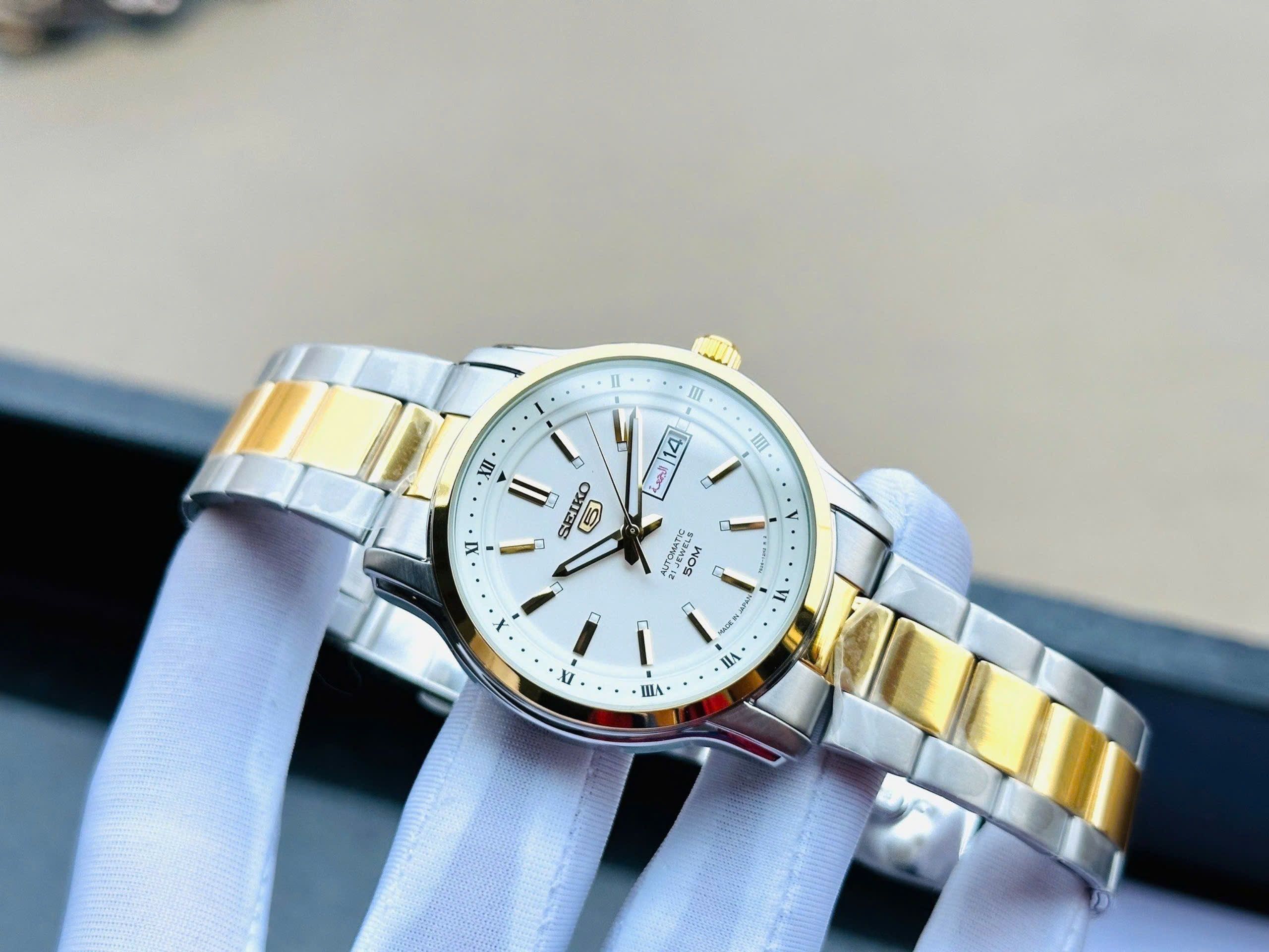 Ảnh 6 của (ĐỒNG HỒ NAM) Seiko 5 SNKP14J1 ( SNKP14 ) 42mm