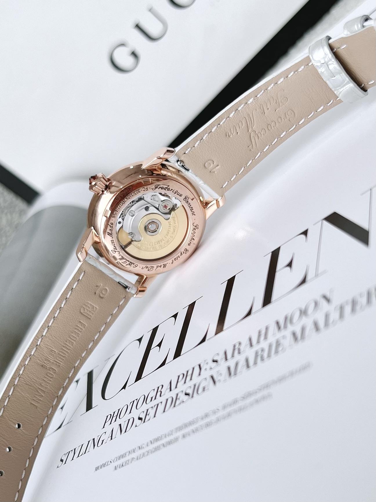 Ảnh 3 của (ĐỒNG HỒ NỮ) FREDERIQUE CONSTANT DOUBLE HEARTBEAT FC-310CDHB2PD4 (FC310CDHB2PD4) 34mm