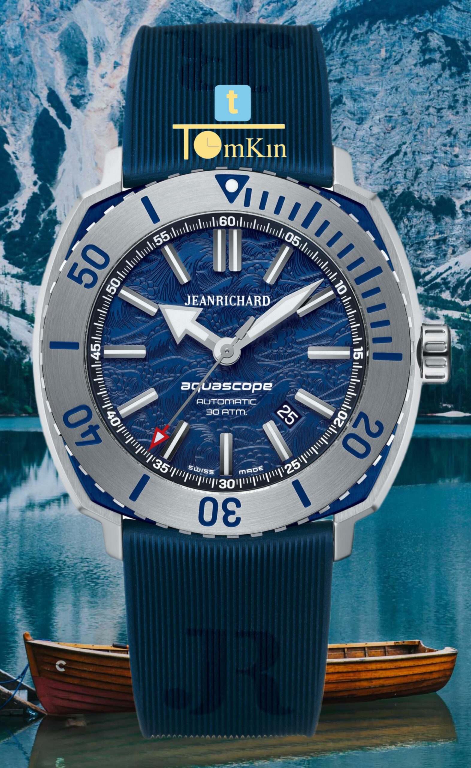 [Deal Lướt]ĐỒNG HỒ  Jean Richard Aeroscope Chronograph 60650 TITANIUM