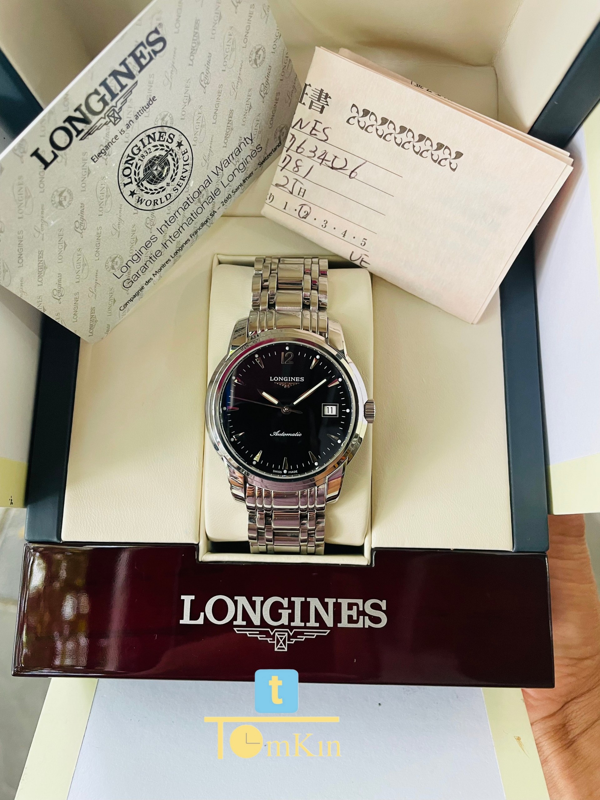 Ảnh 2 của [HÀNG LƯỚT] Đồng hồ nam Longines The Saint-Imier L2.763.4.52.6 (L27634526), 38.5MM