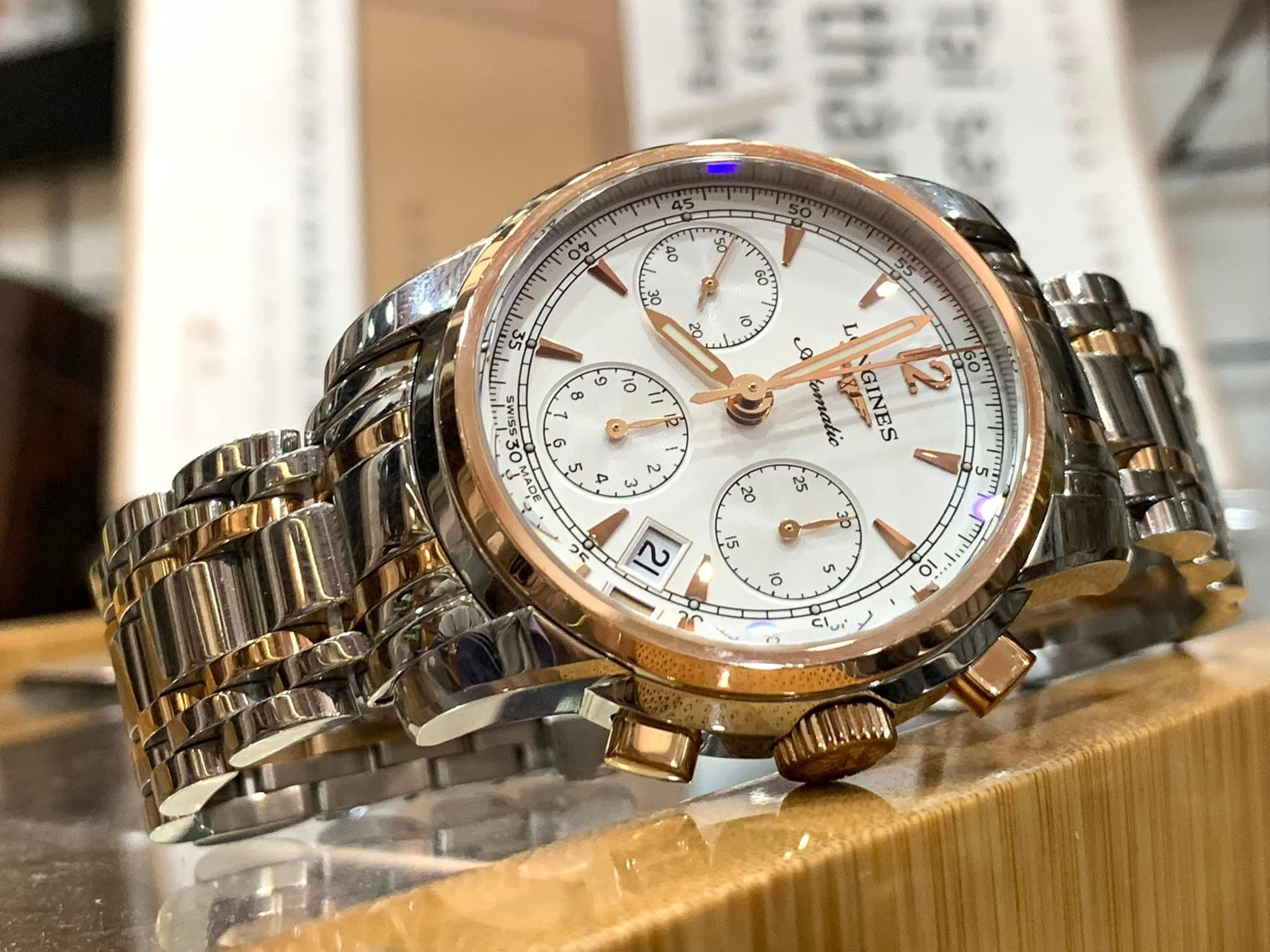 Ảnh 2 của [Deal Lướt]LONGINES THE SAINT-IMIER CHRONOGRAPH 41MM L2.752.5.72.7