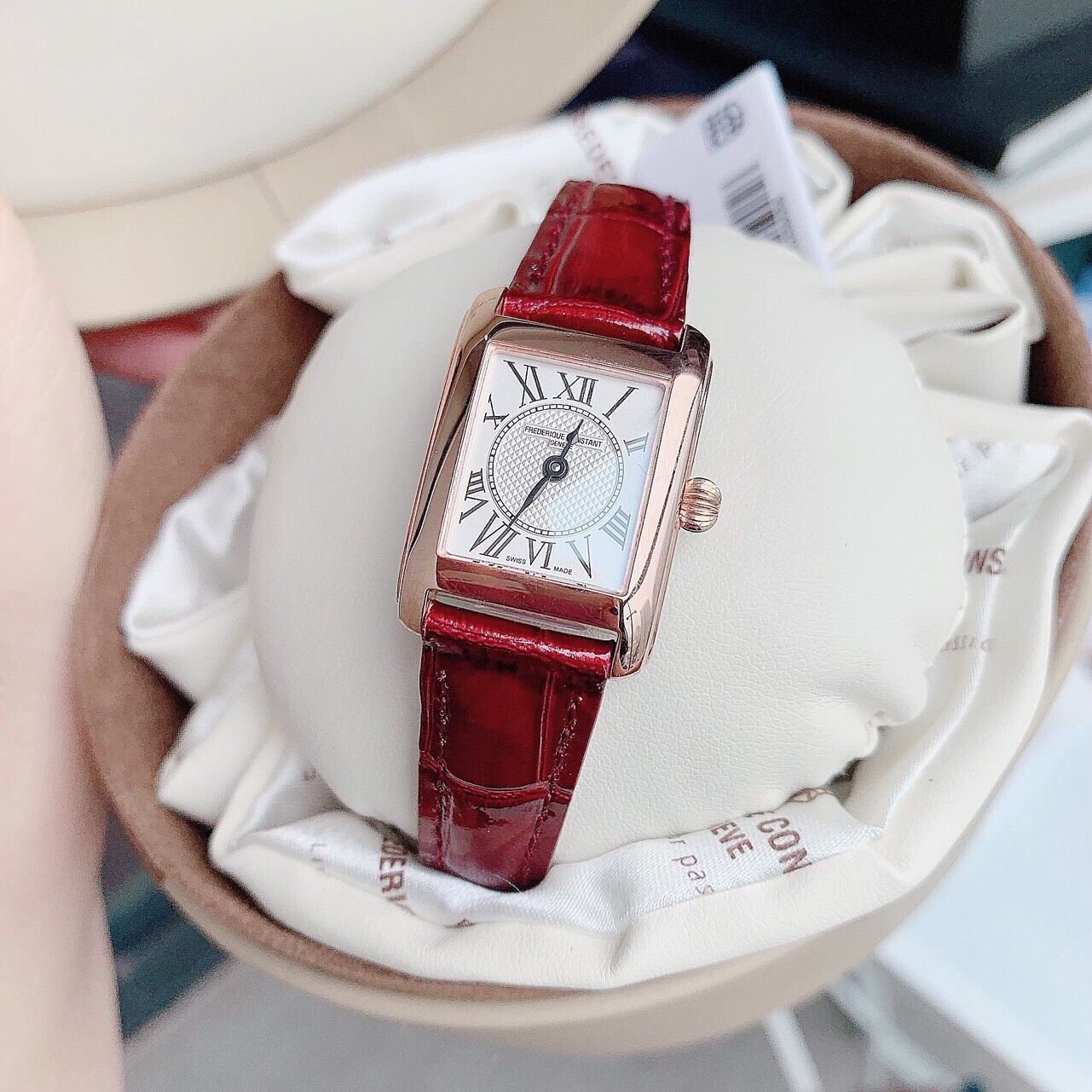 Ảnh 2 của (ĐỒNG HỒ ĐÔI) (New) Đồng hồ Frederique Constant Classics Carree FC-310MC4S34 (FC310MC4S34)(310MC4S34) và FC-200MC14 (FC200MC14) (200MC14)