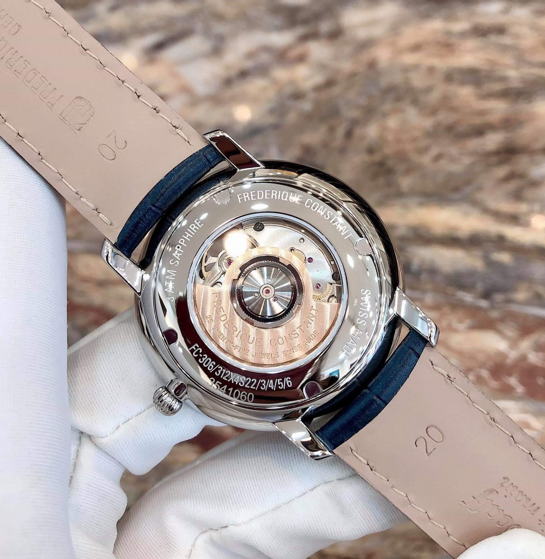 Ảnh 6 của (ĐỒNG HỒ NAM) (New) Frederique Constant Slimline FC-312N4S6 ( FC312N4S6 ) ( 312N4S6 ) 40mm