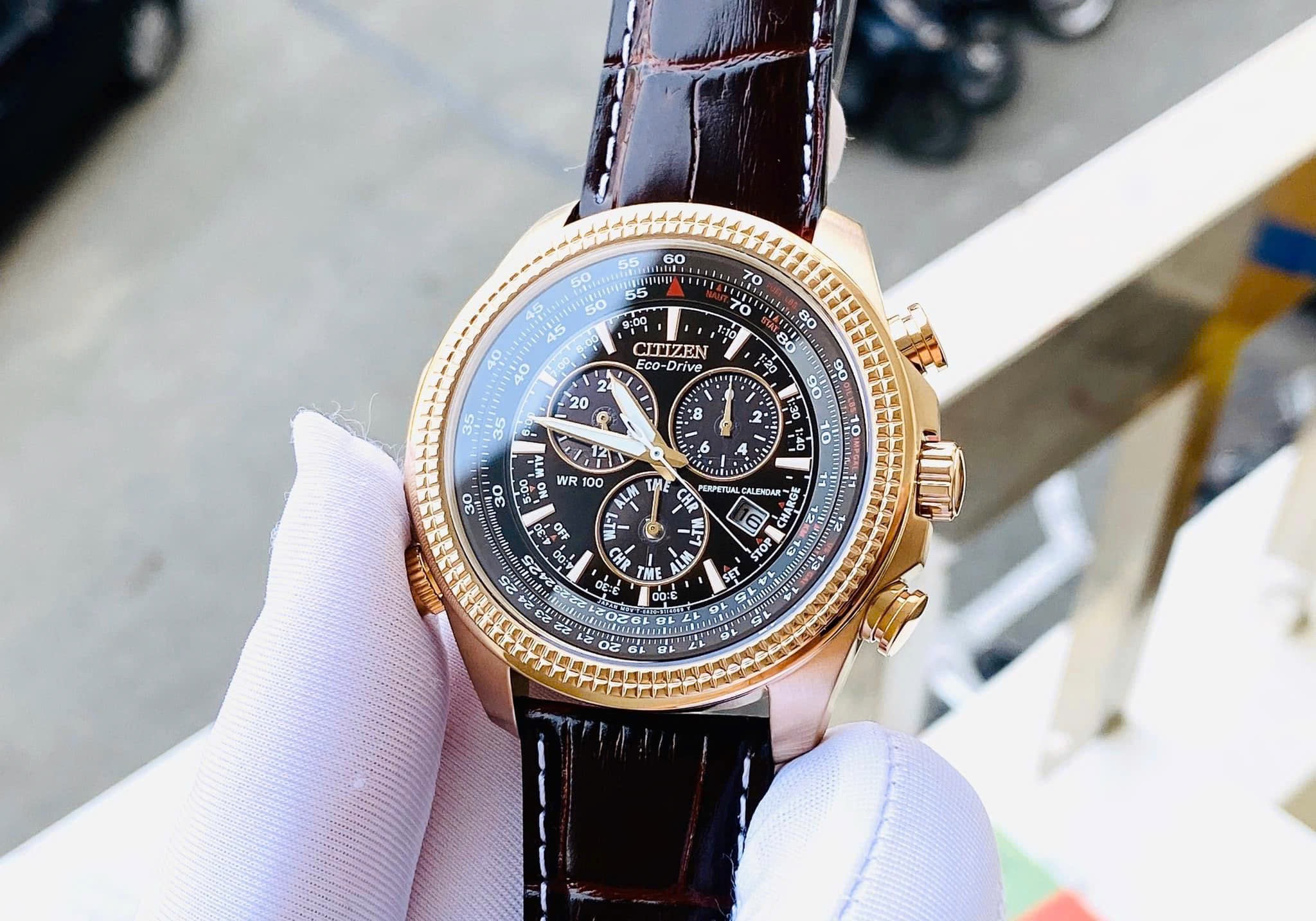 Ảnh 6 của (ĐỒNG HỒ NAM) Citizen Eco-Drive BL5403-03X Perpetual Calendar Chronograph 47mm