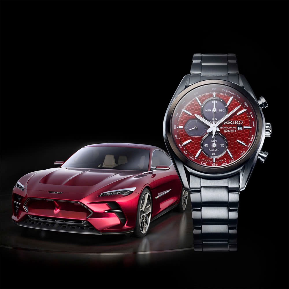 (ĐỒNG HỒ NAM) Seiko Solar Automatic SSC771P1 ( SSC771 ) Macchina Sportiva