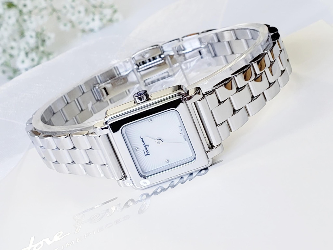 Ảnh 4 của (ĐỒNG HỒ NỮ) SALVATORE FERRAGAMO SQUARE SFBY00319