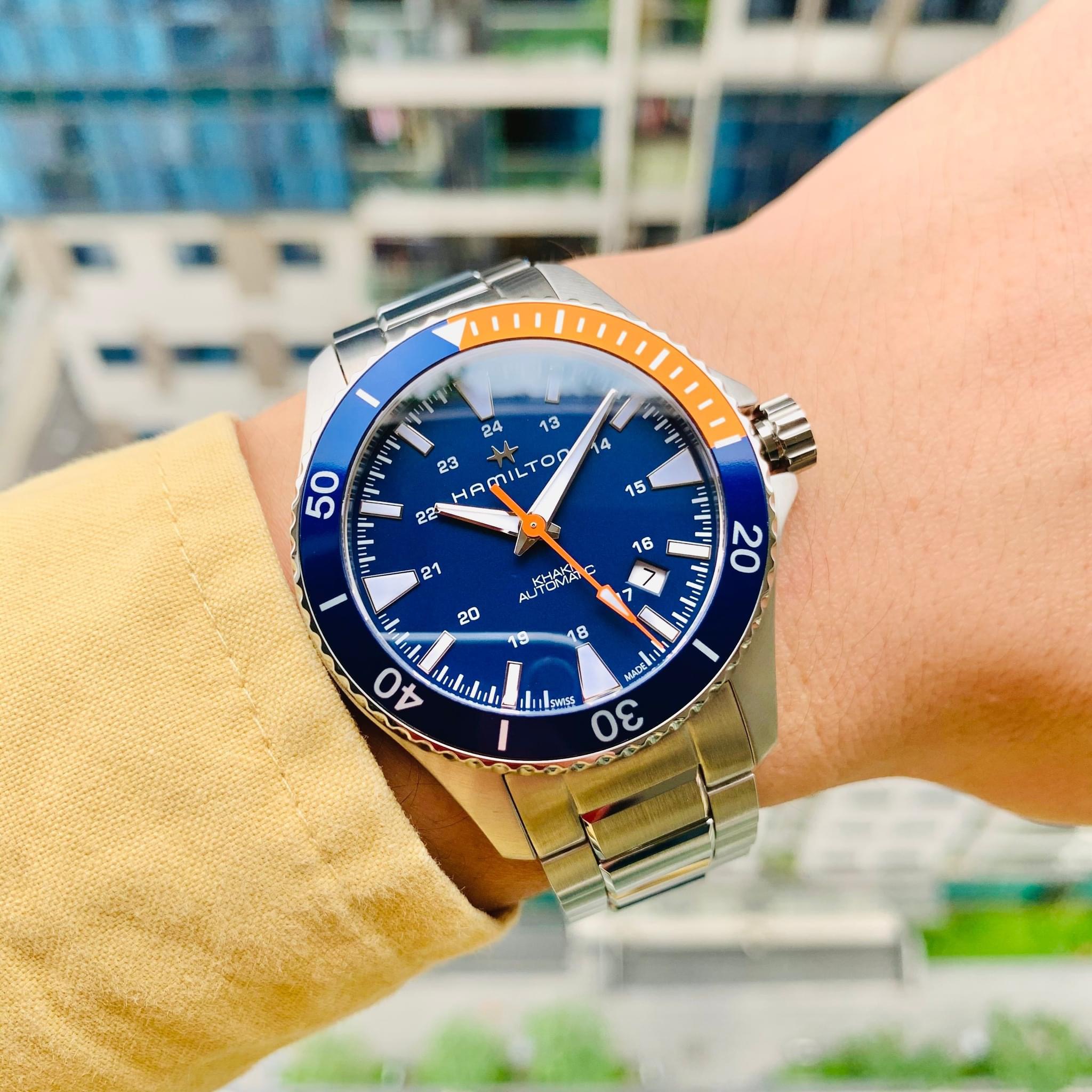 Ảnh 2 của ĐỒNG HỒ NAM (new) HAMILTON KHAKI NAVY SCUBA H82365141 40mm