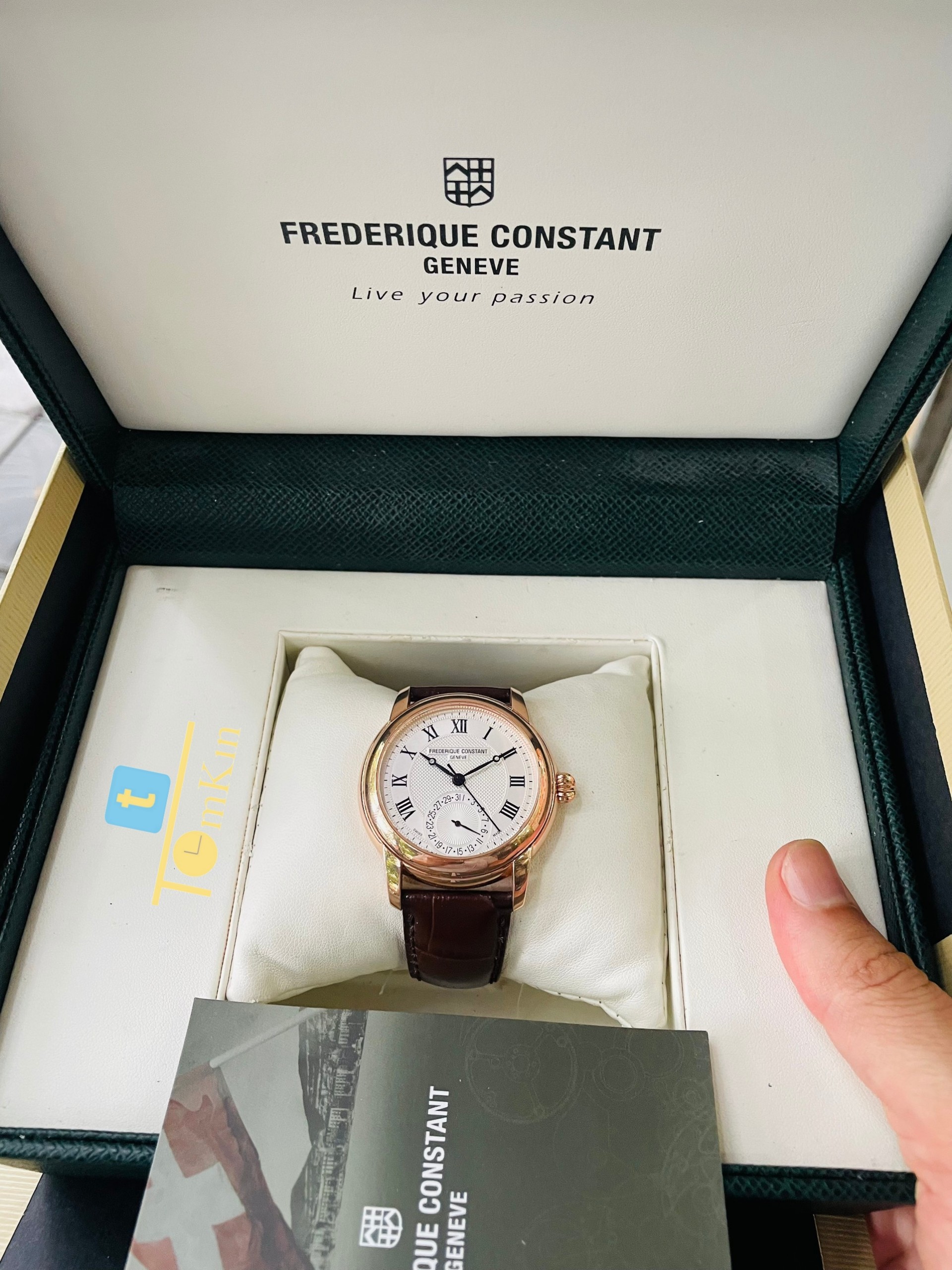 (HÀNG LƯỚT) Đồng hồ Nam FREDERIQUE CONSTANT MAXIME CLASSICS MANUFACTURE FC-710MC4H4, 42MM